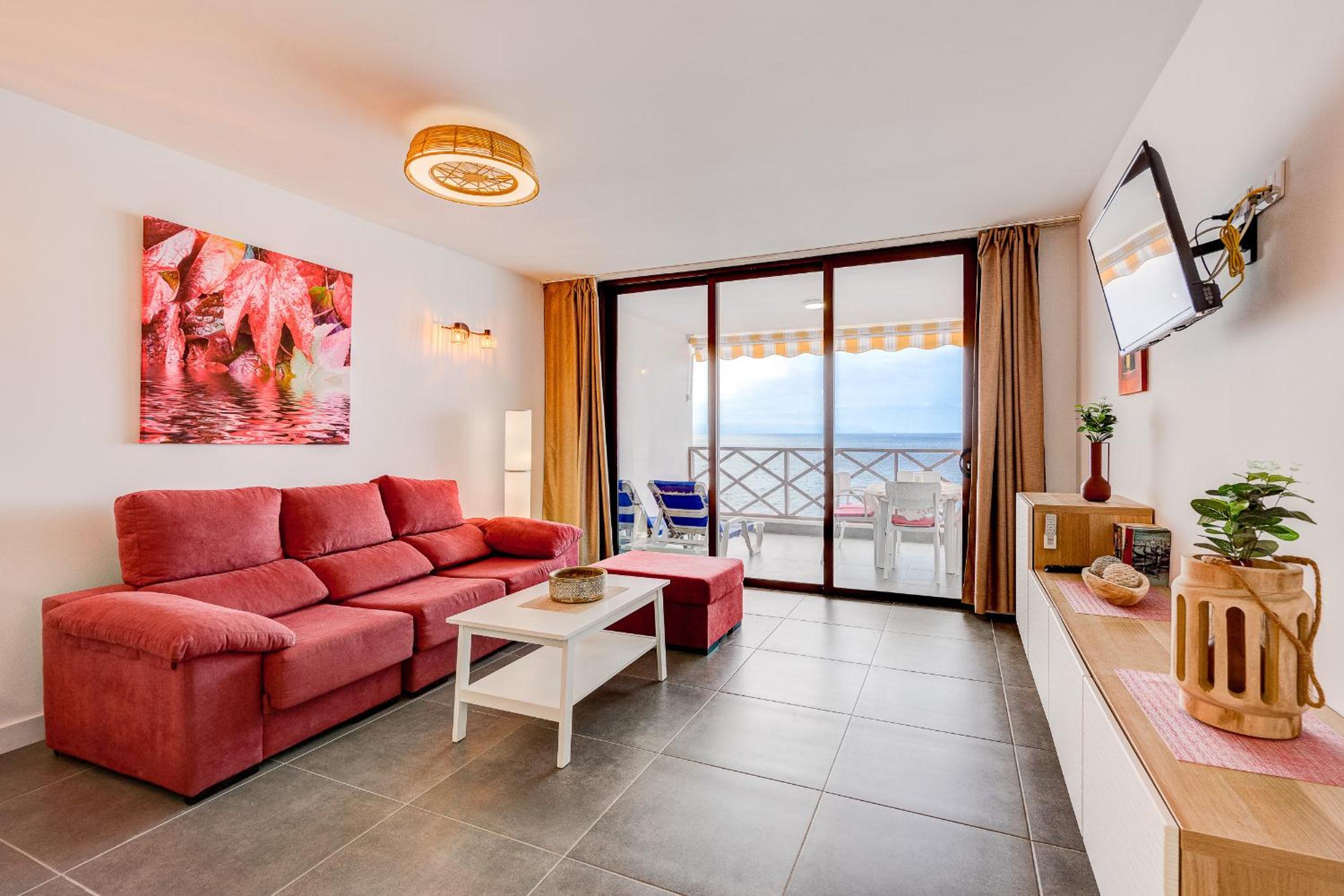 Apartamento con vista al mar
