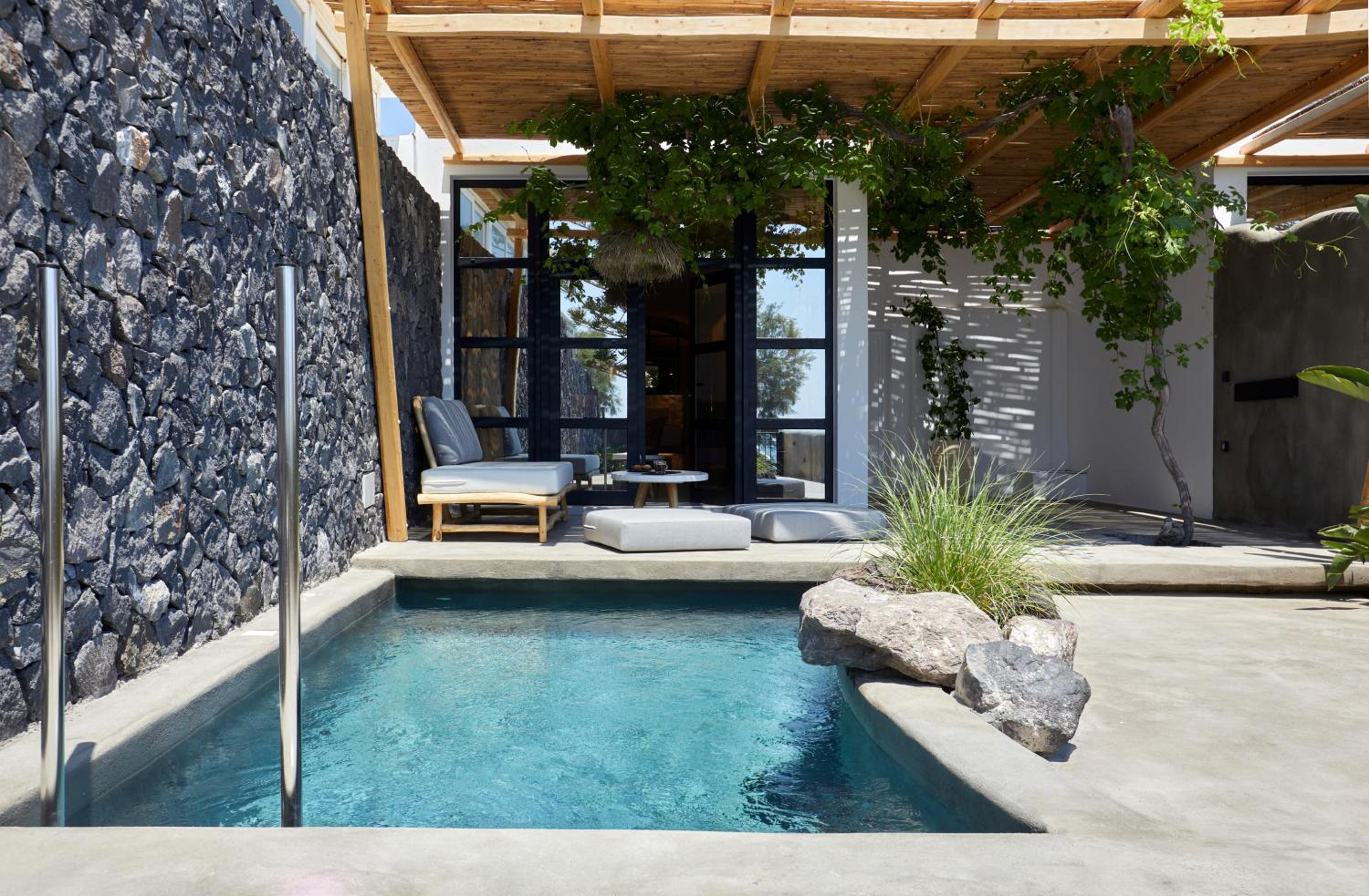  Avramiaia Suite with private outdoor heated pool & sea view - Photo 13