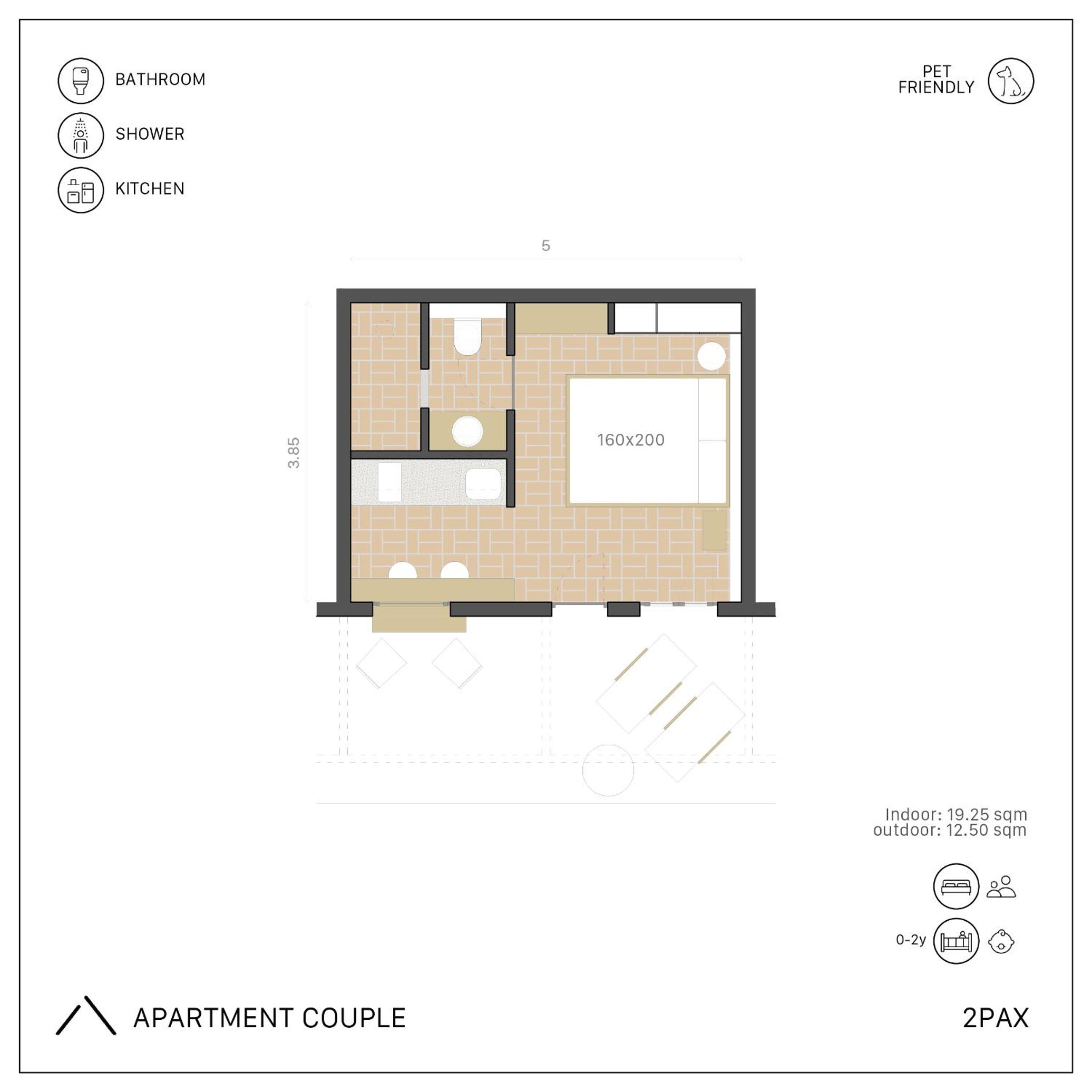 One-Bedroom Apartment photo 2