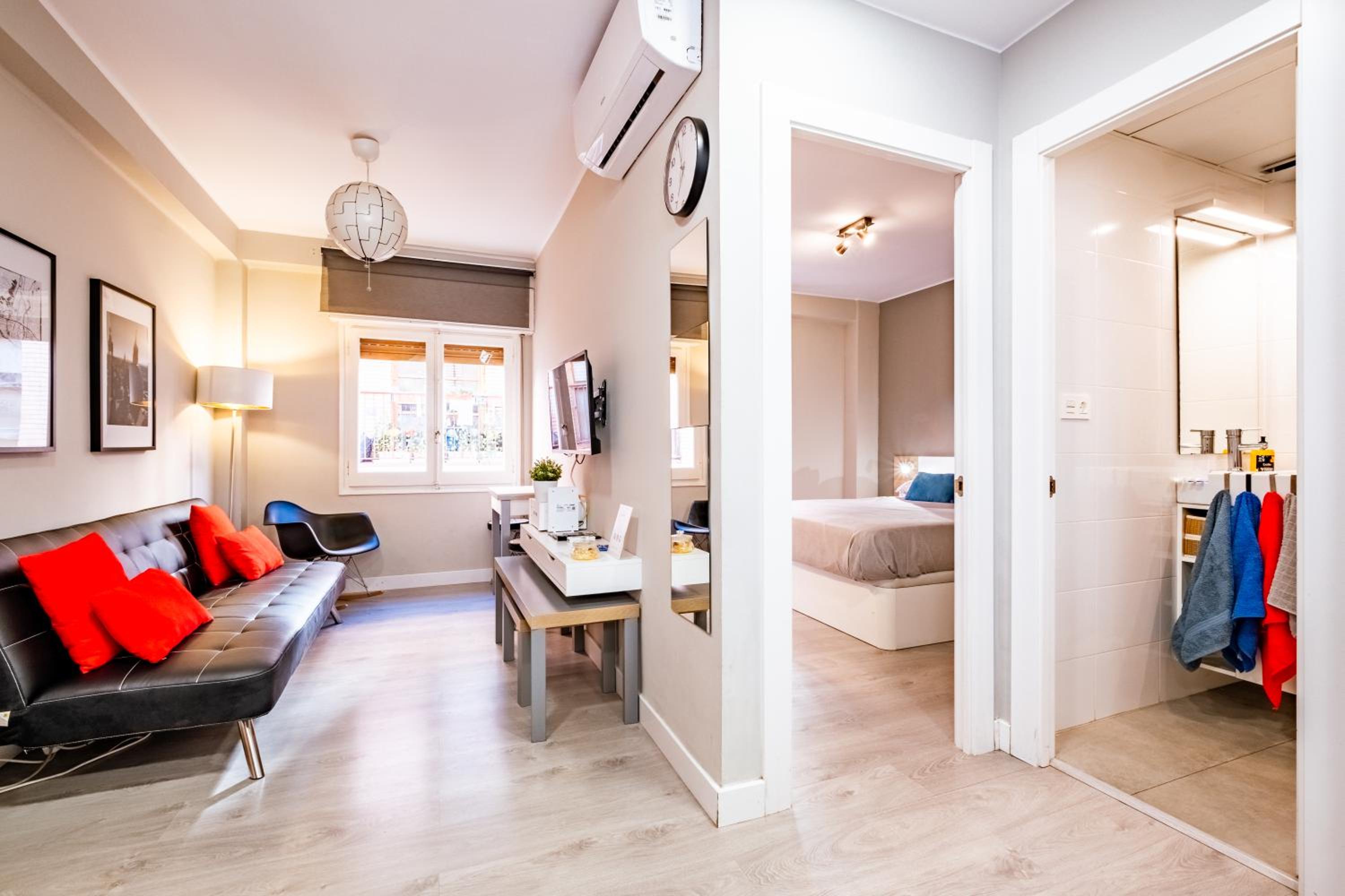 Apartamento de dos habitaciones