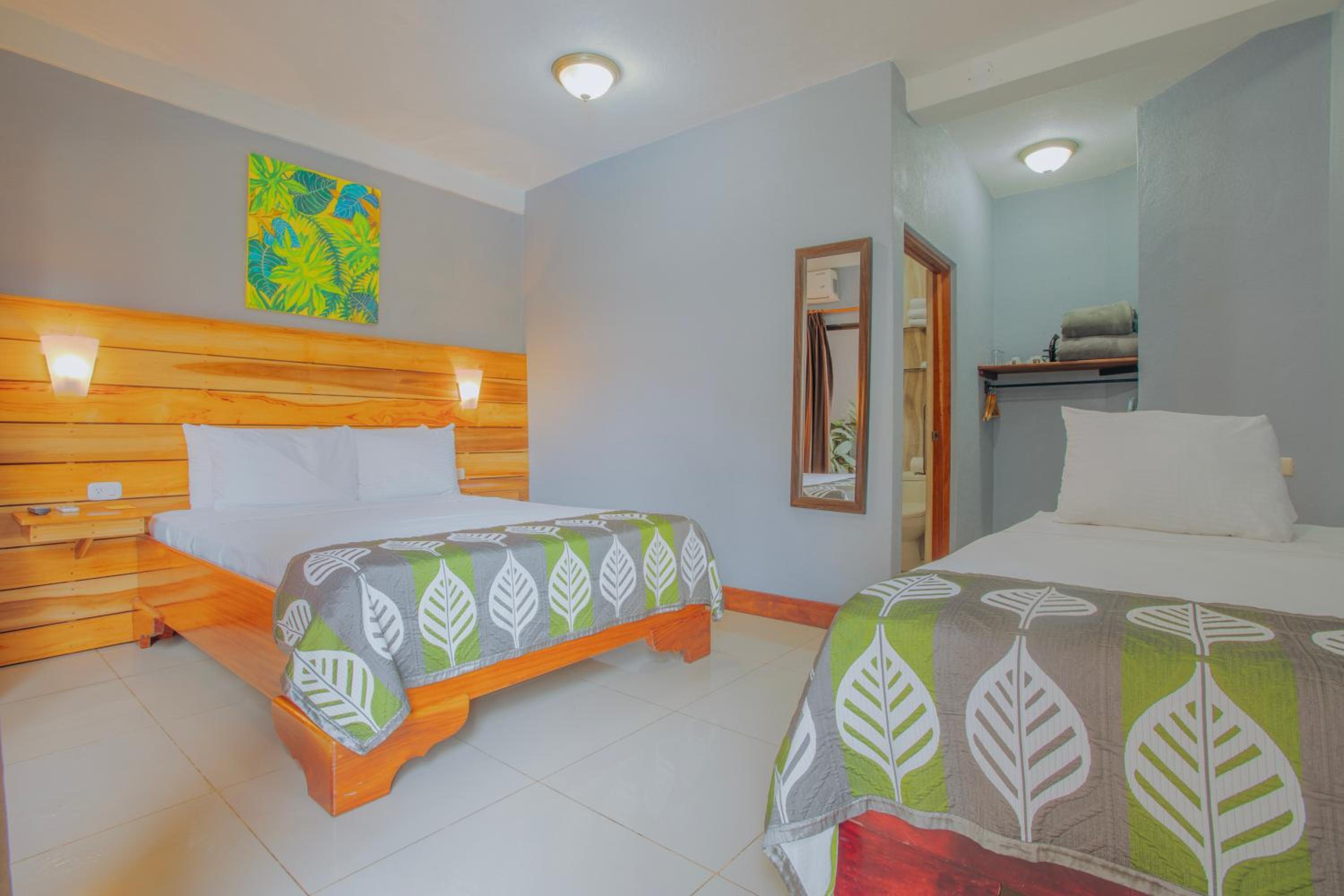 Downtown Triple (1 Full bed + 1 Single Bed)