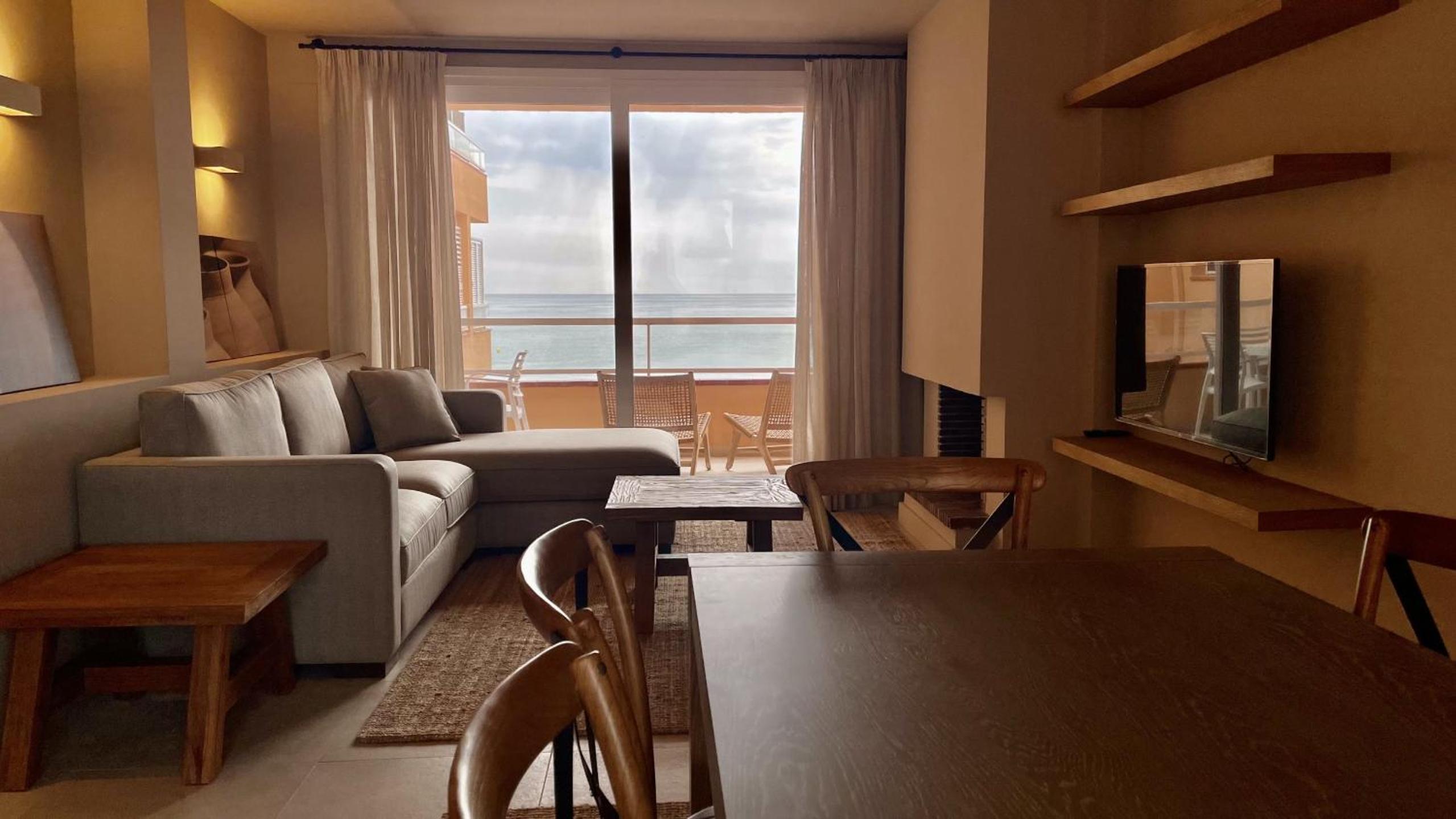 Apartamento con vista al mar