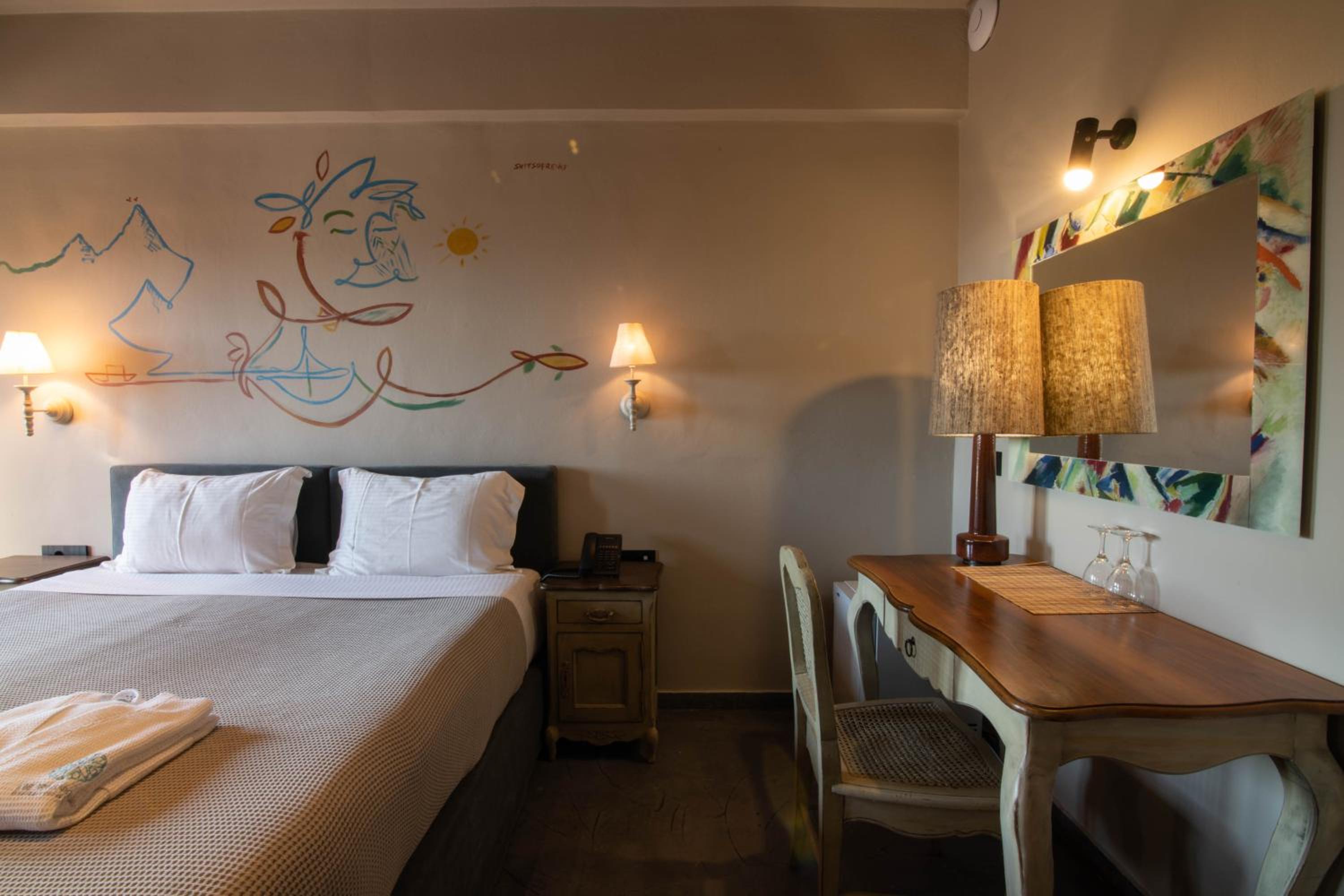 Comfort Double or Twin Room with Side Sea View