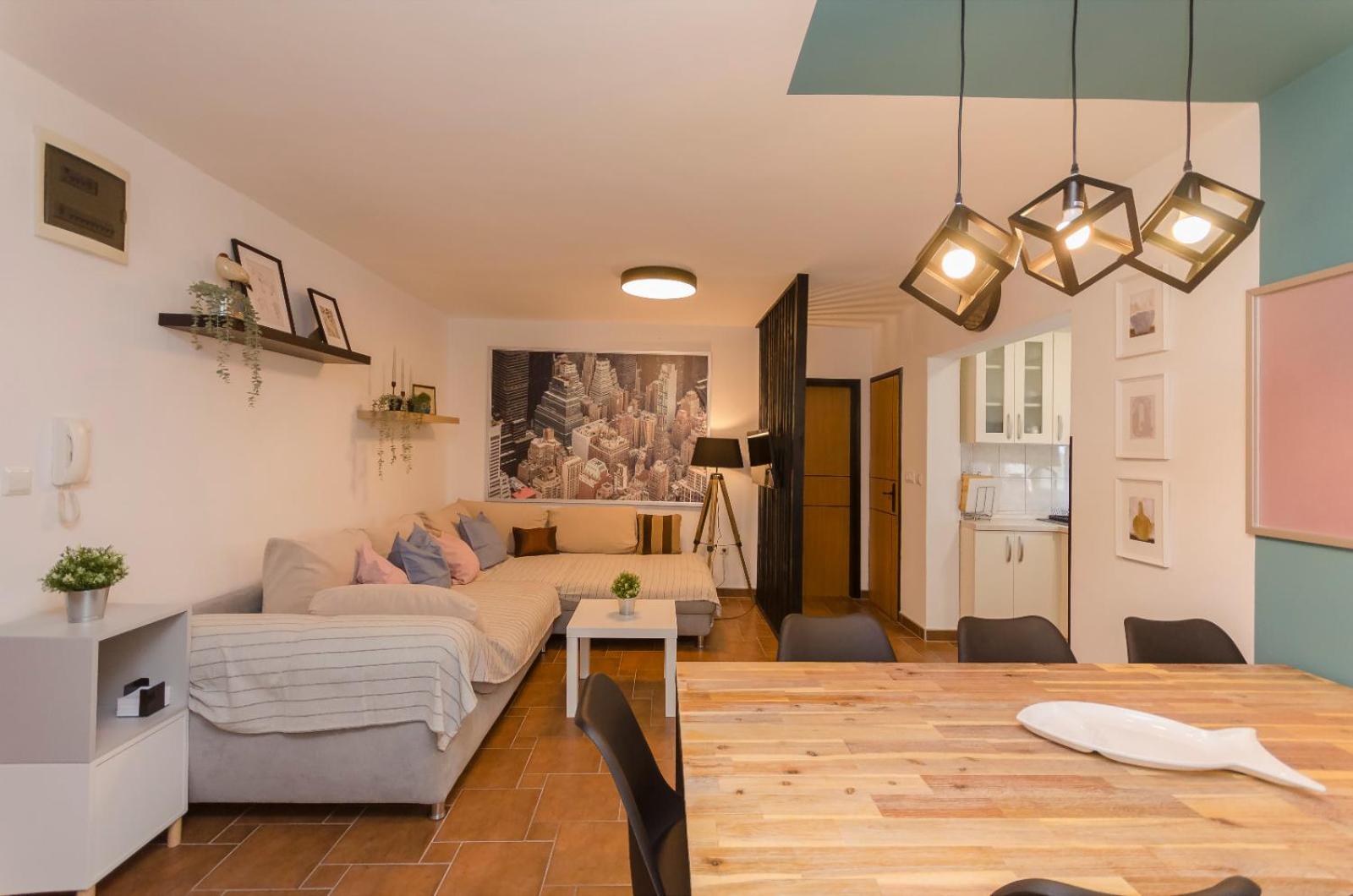Three-Bedroom Apartment with View