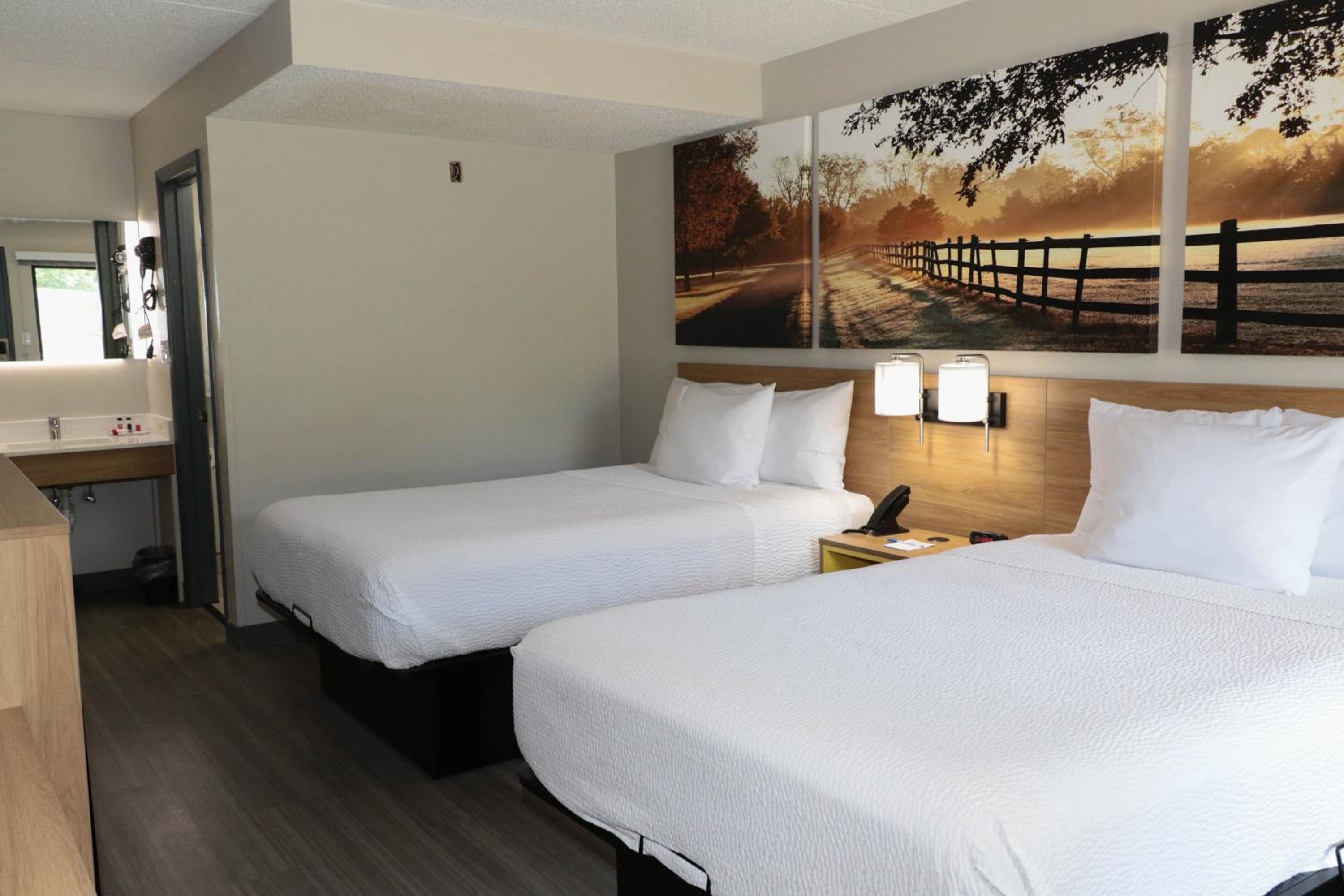 Double Room with Two Double Beds - Non-Smoking - Photo 6