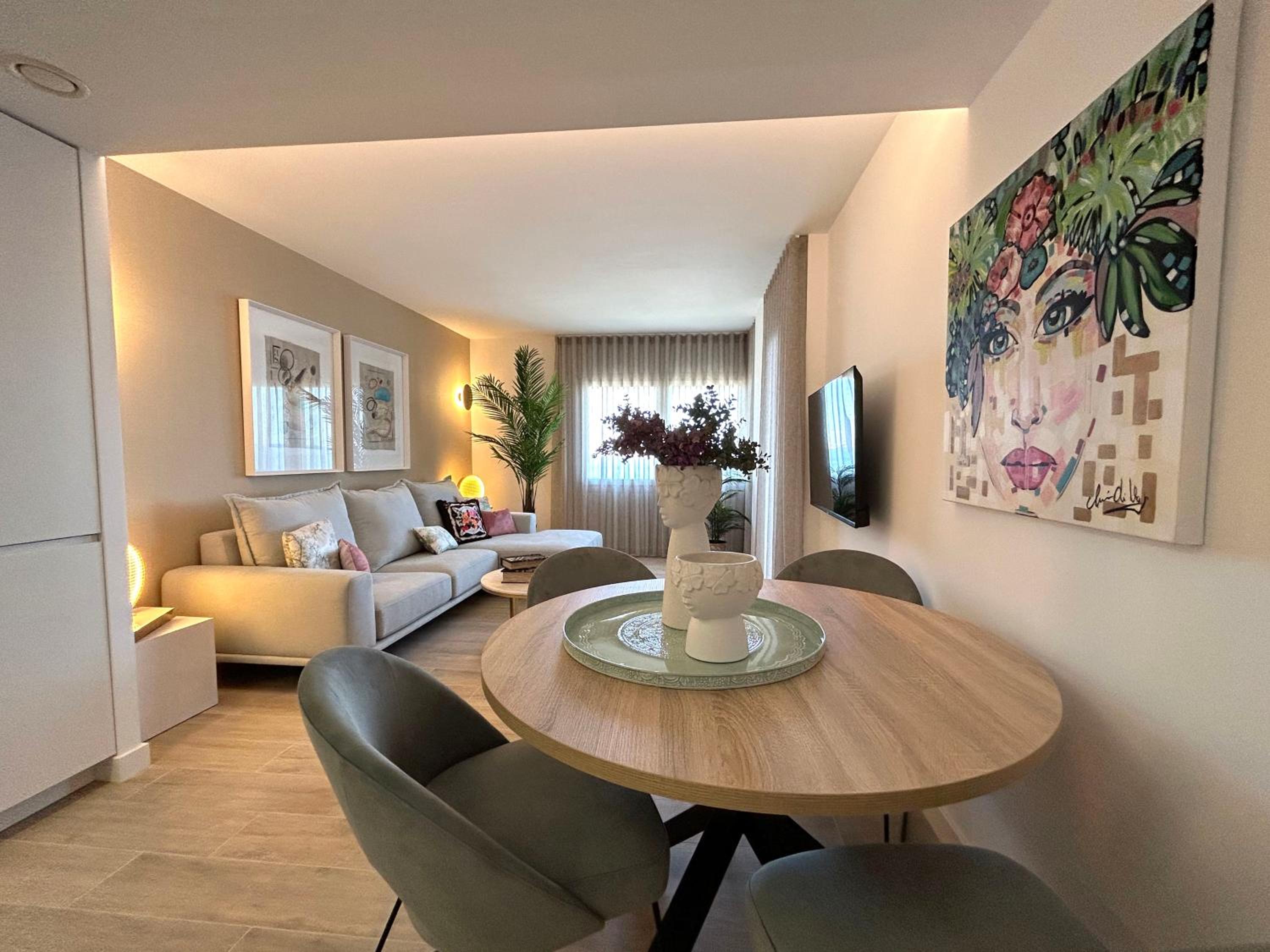 Apartamento con vista al mar