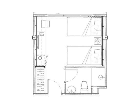 Twin Room with Air-Conditioning photo 2