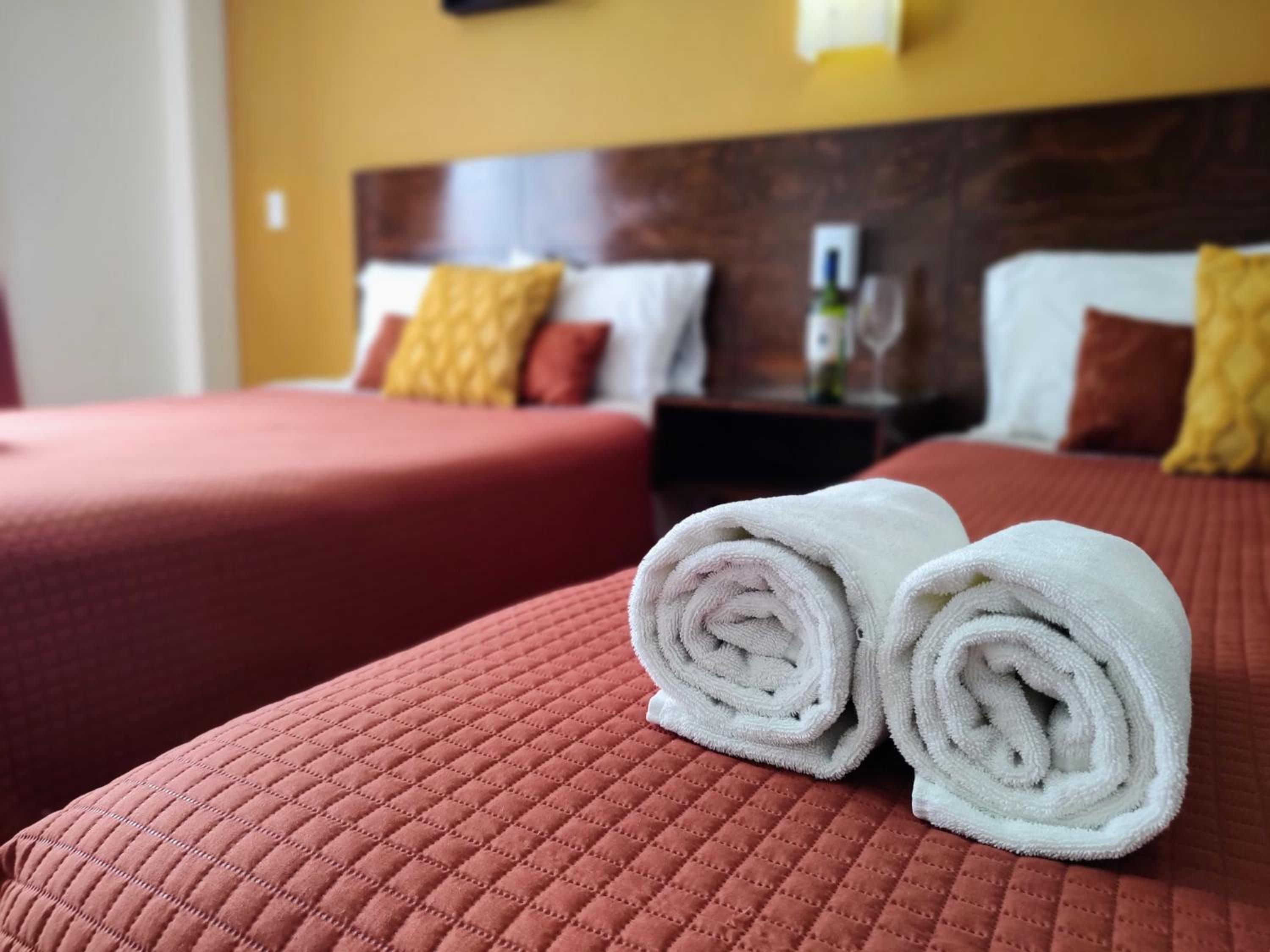 Deluxe Double Room with Two Double Beds - Photo 13