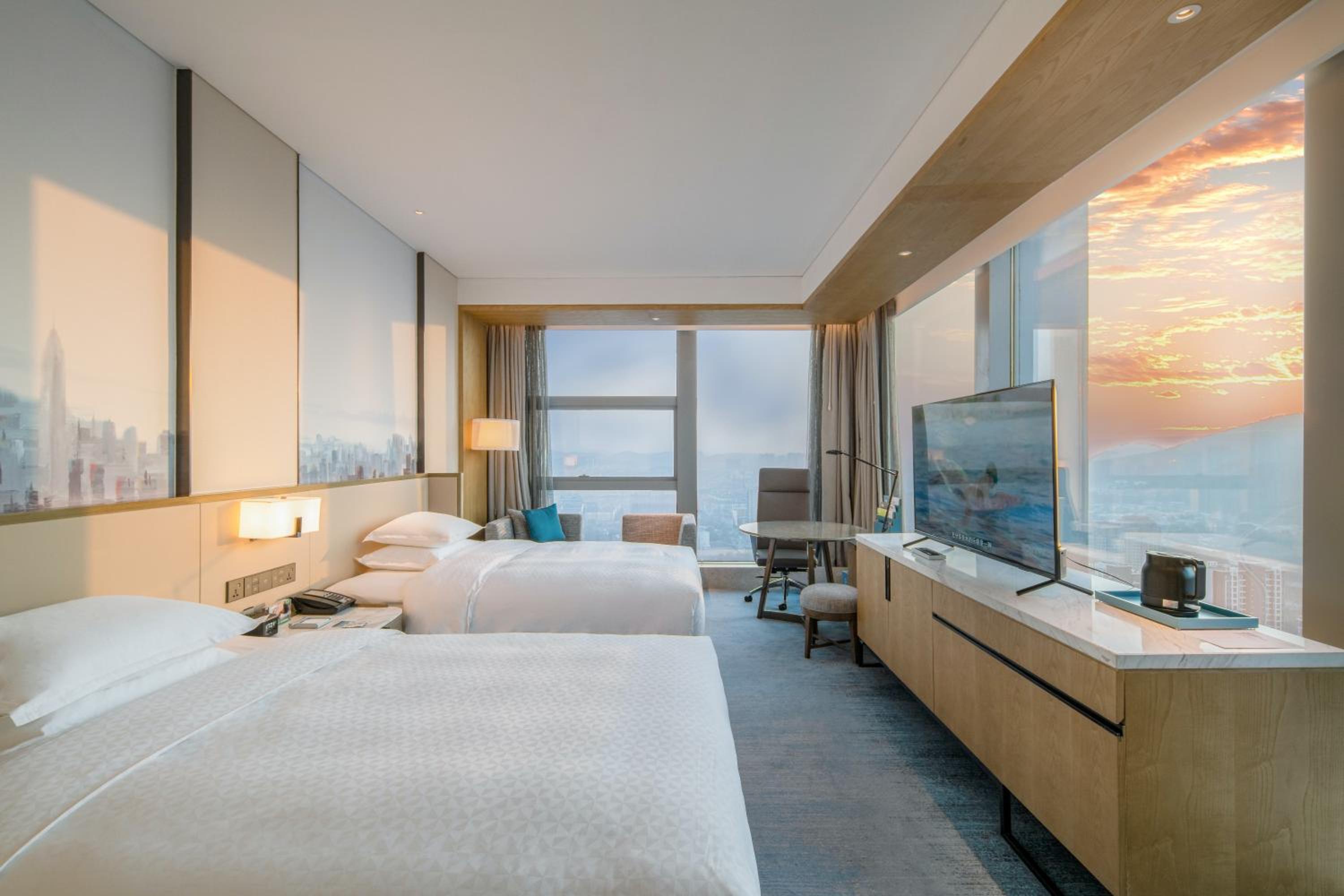 Superior Corner Double Room with Two Double Beds