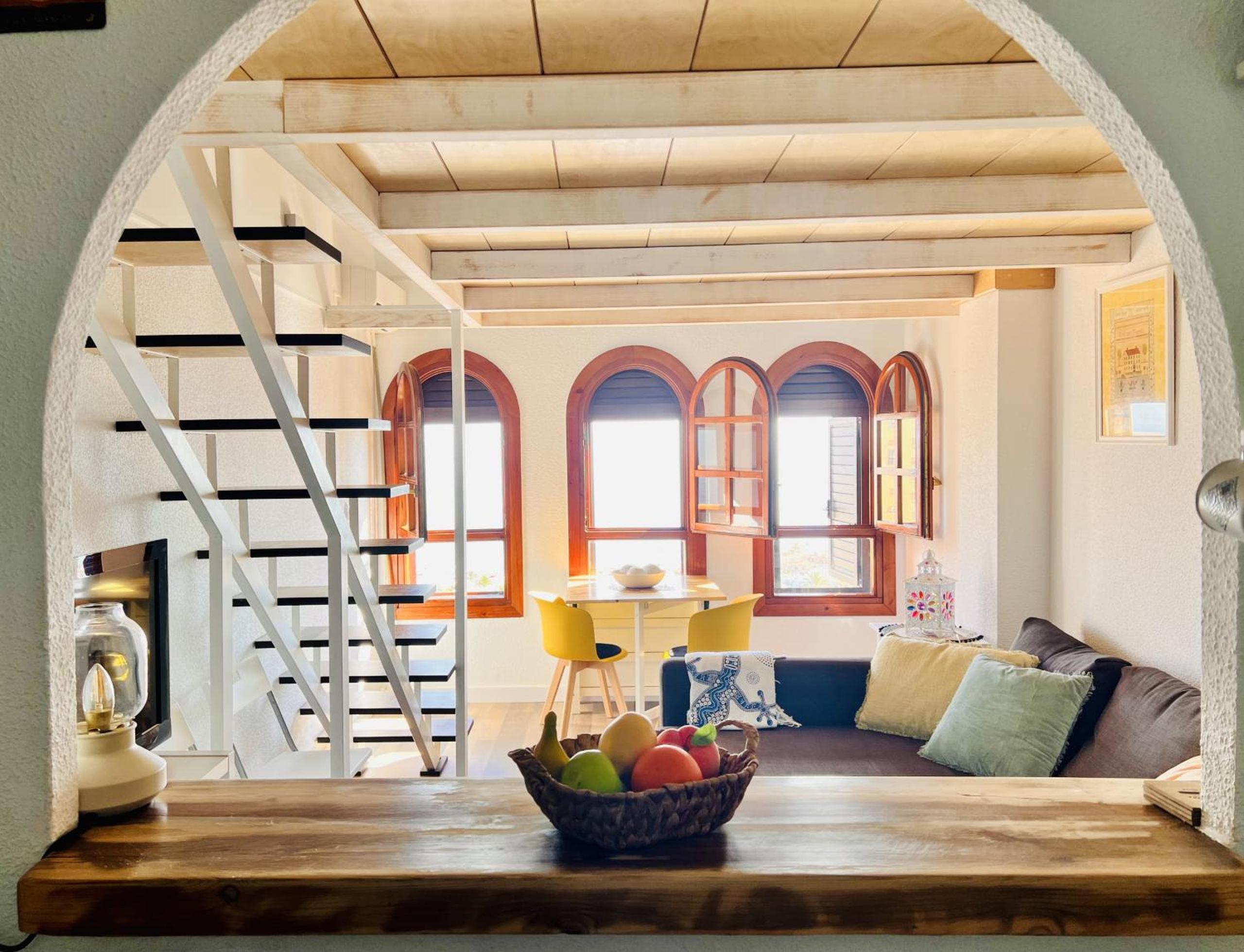 Apartamento con vista al mar