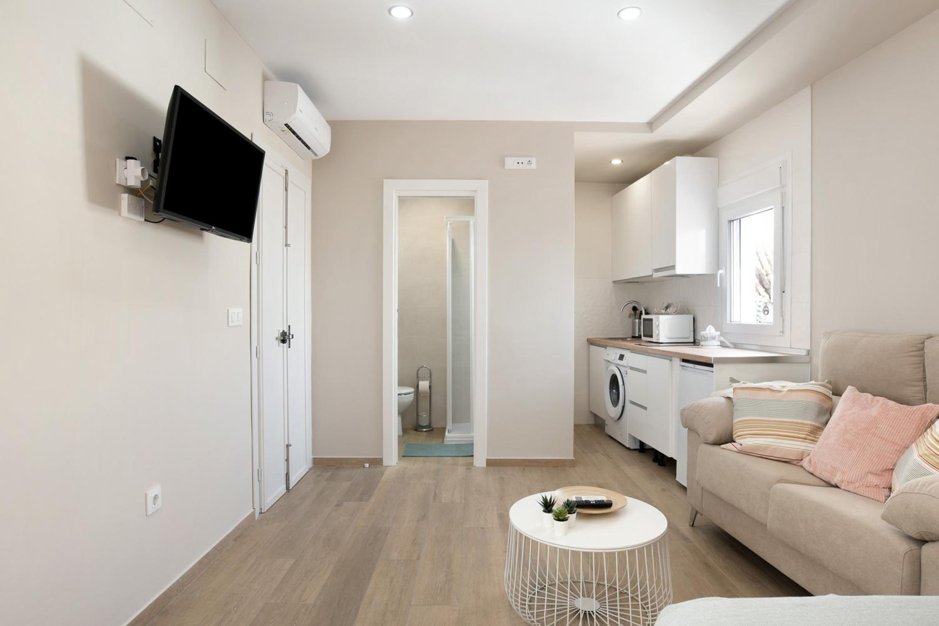 Apartamento de una habitación superior