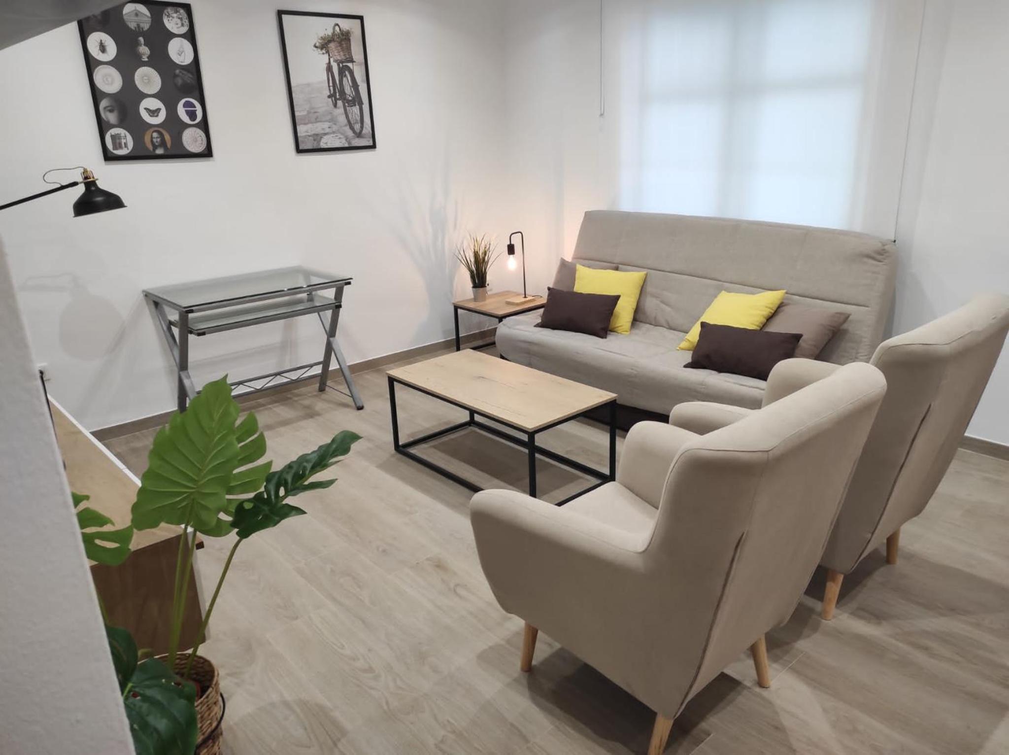 Apartamento de dos habitaciones