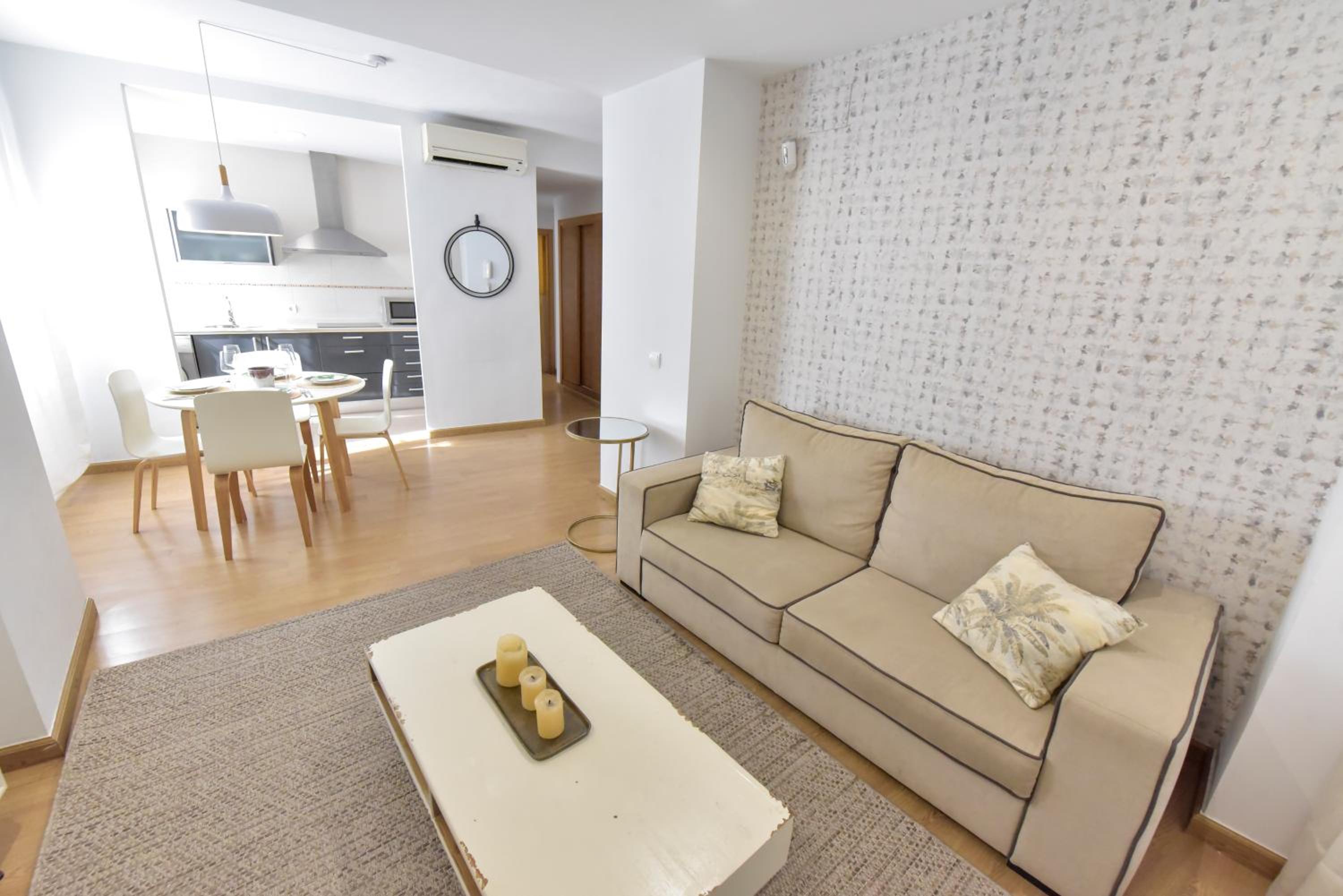 Apartamento de dos habitaciones