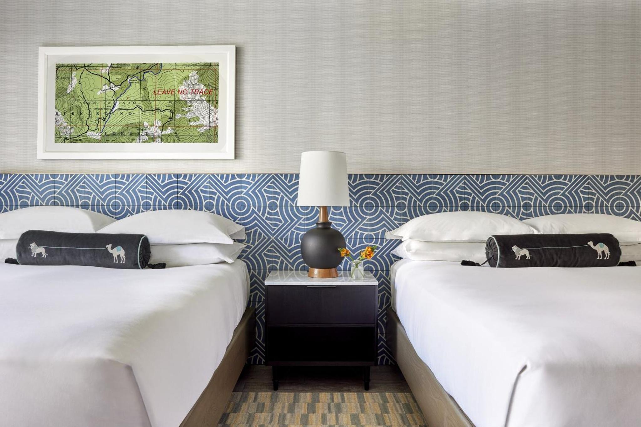 Queen Room with Two Queen Beds, Balcony and Valley View