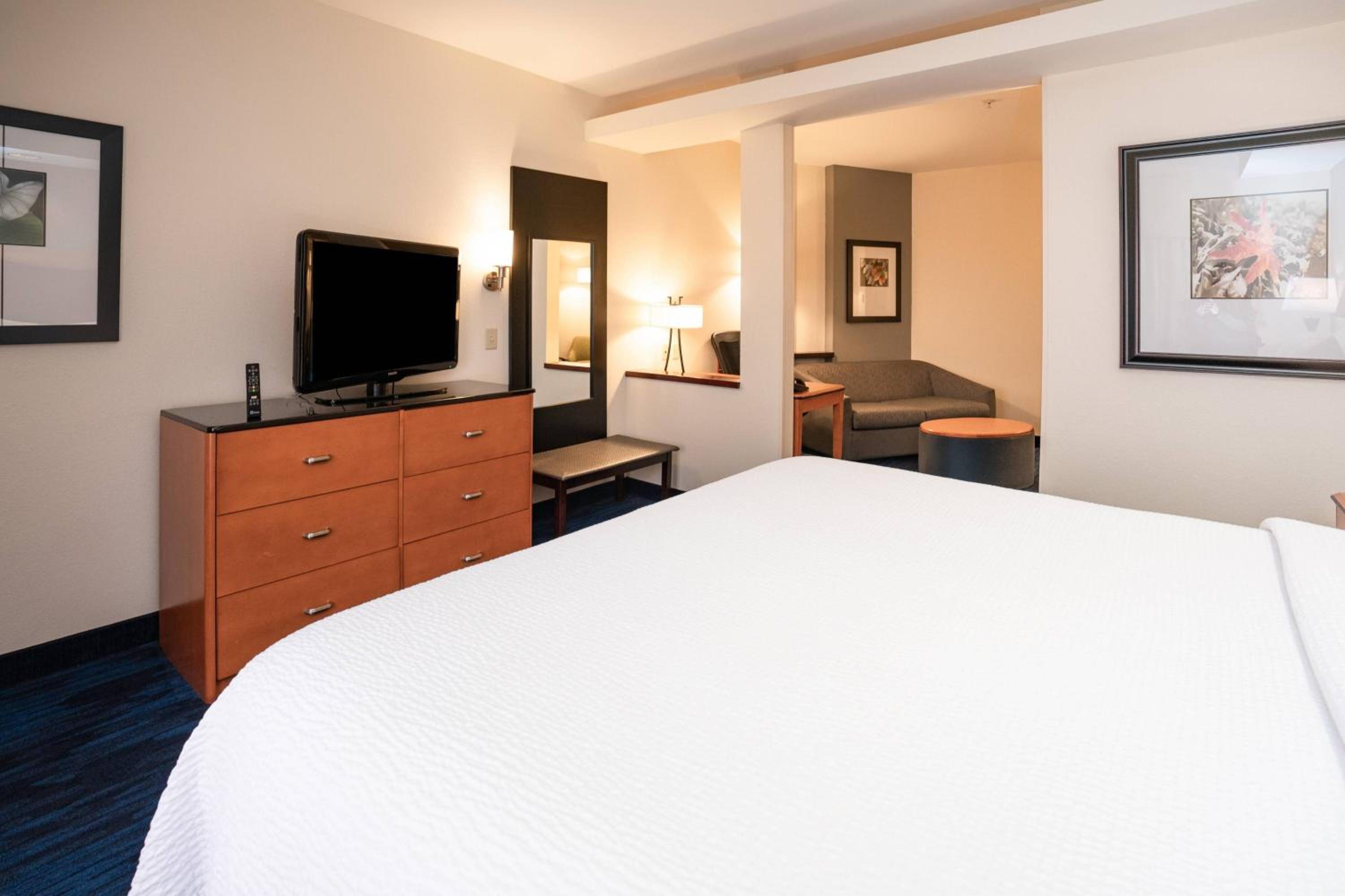 Deluxe King Suite with Sofa Bed photo 2