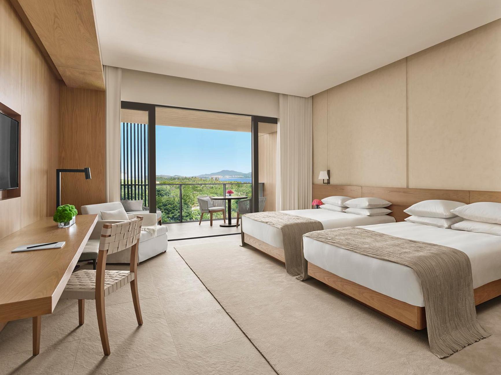 Premium Ocean View Double Double Room