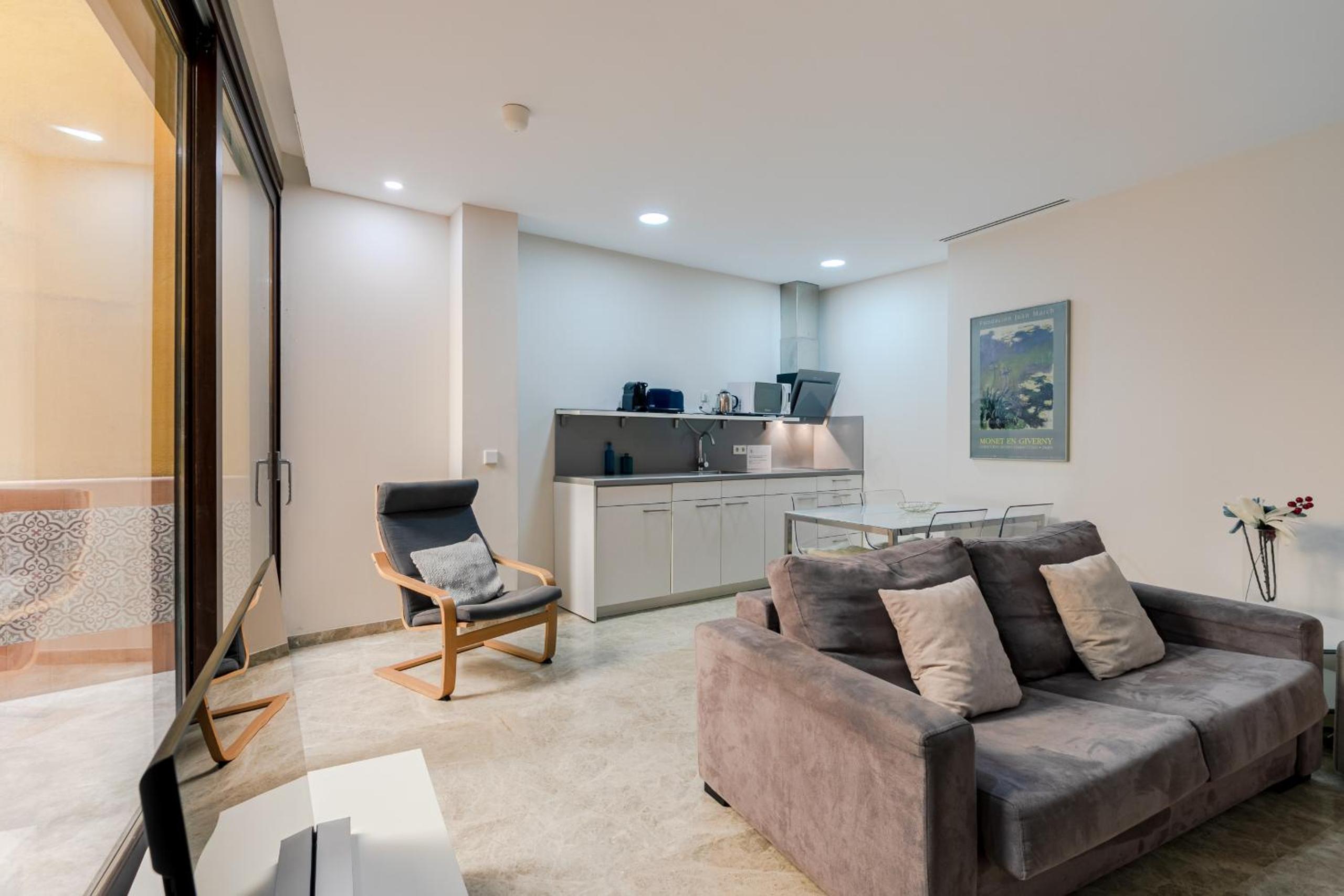 Apartamento de dos habitaciones