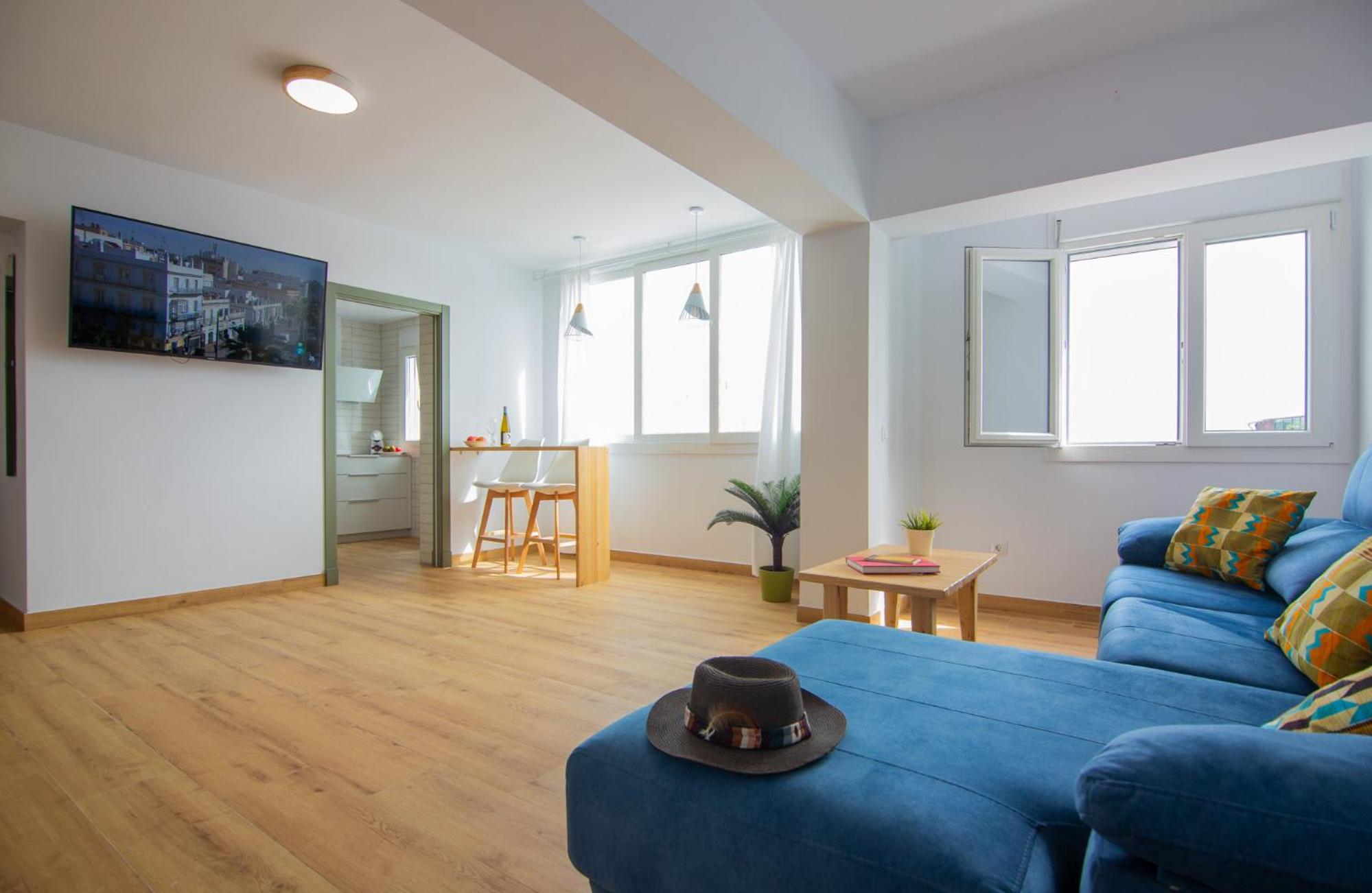 Apartamento de dos habitaciones