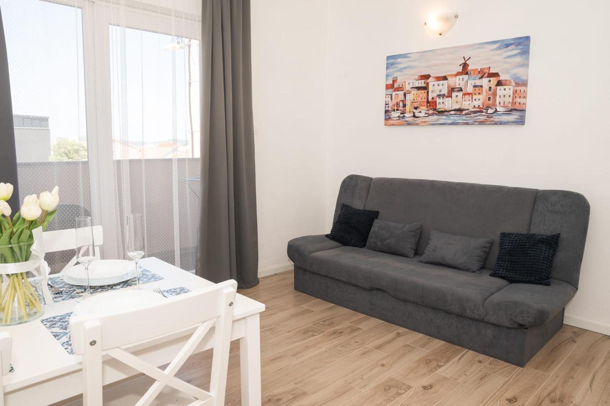 Two-Bedroom Apartment with Balcony and Terrace