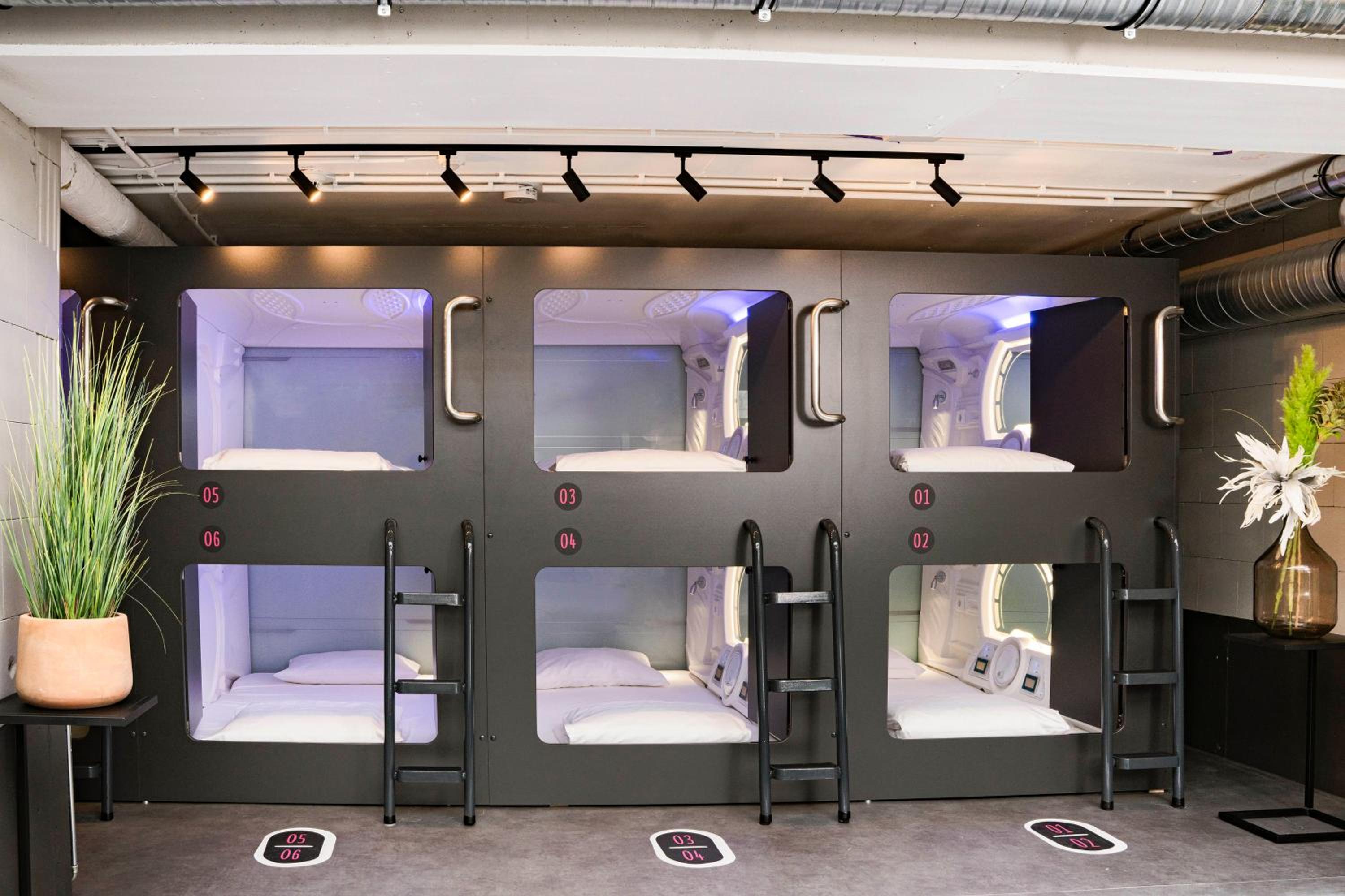 POD with shared bathroom