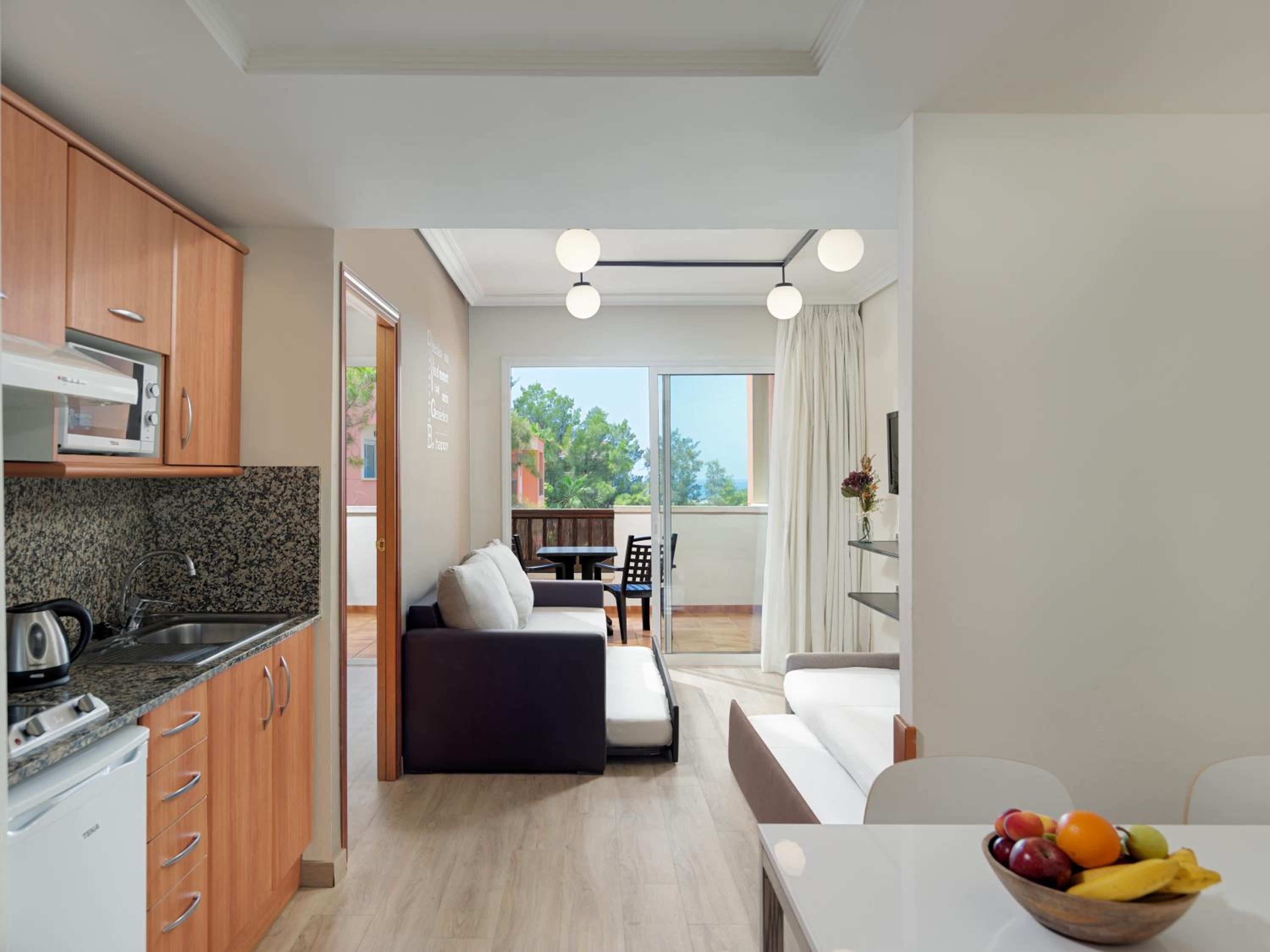 Apartamento de una habitación (2 adultos + 2 niños de hasta 10 años)