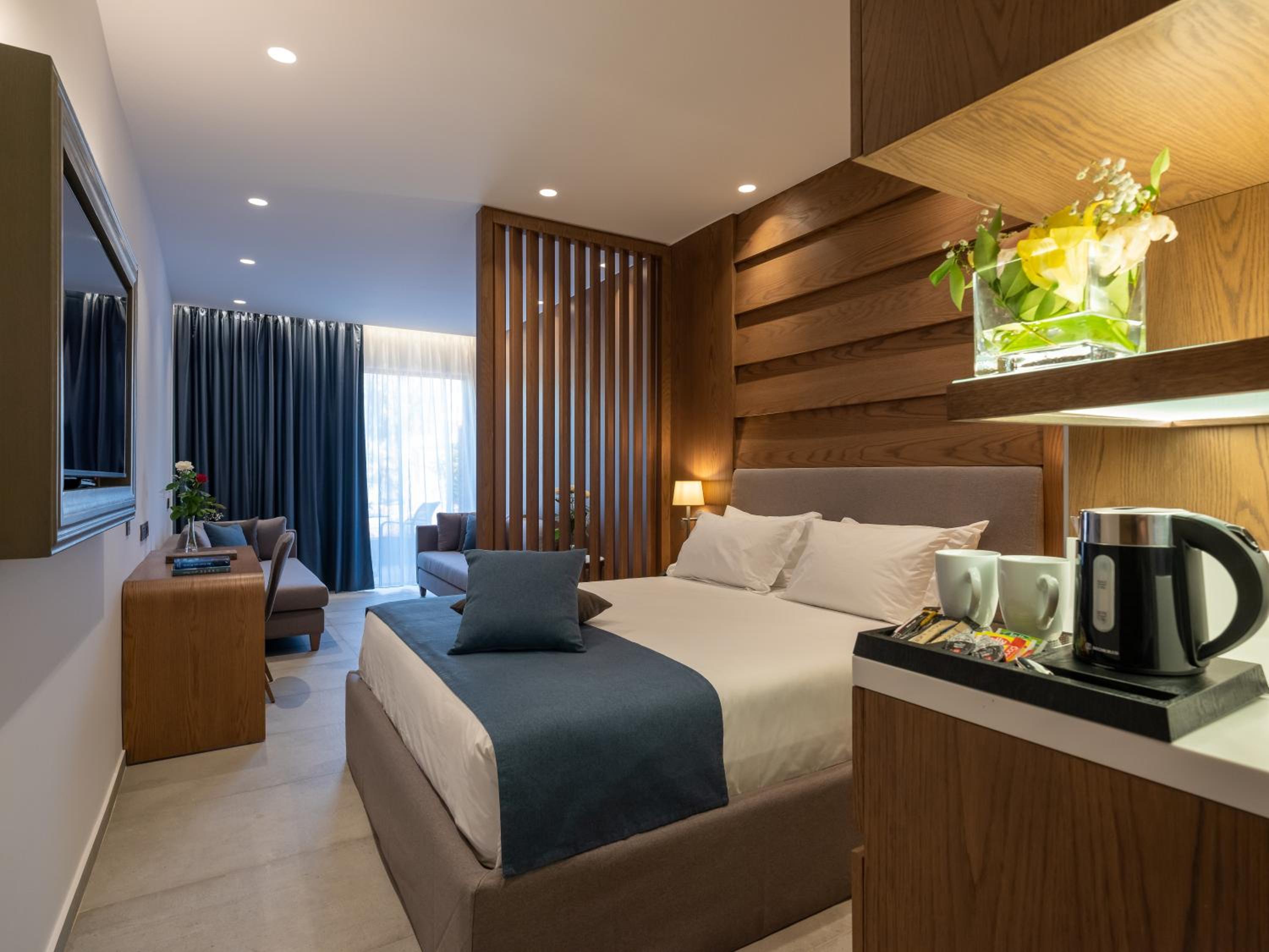 Comfort Family room Sea view visually separated children area