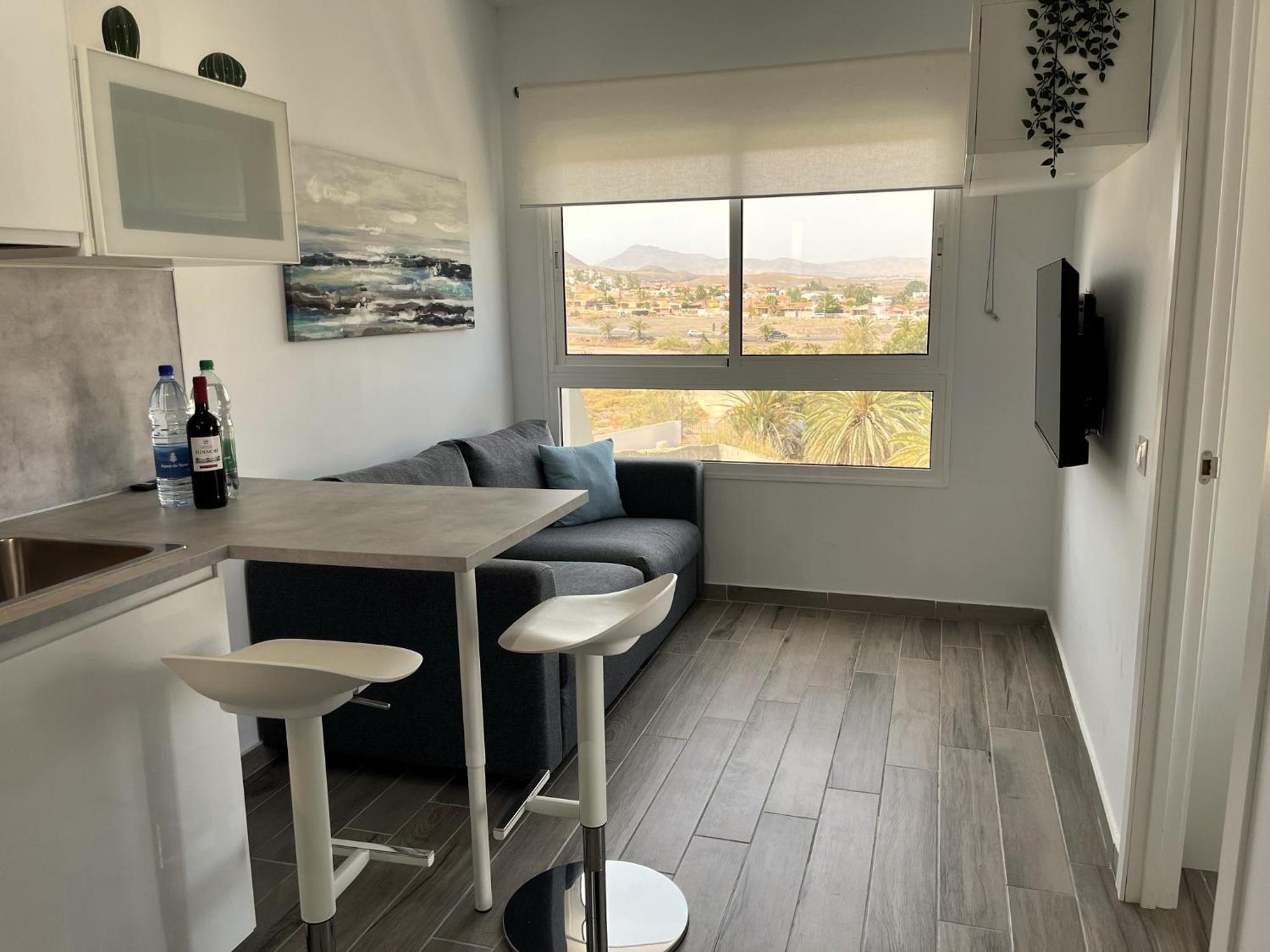 Apartamento con Balcón