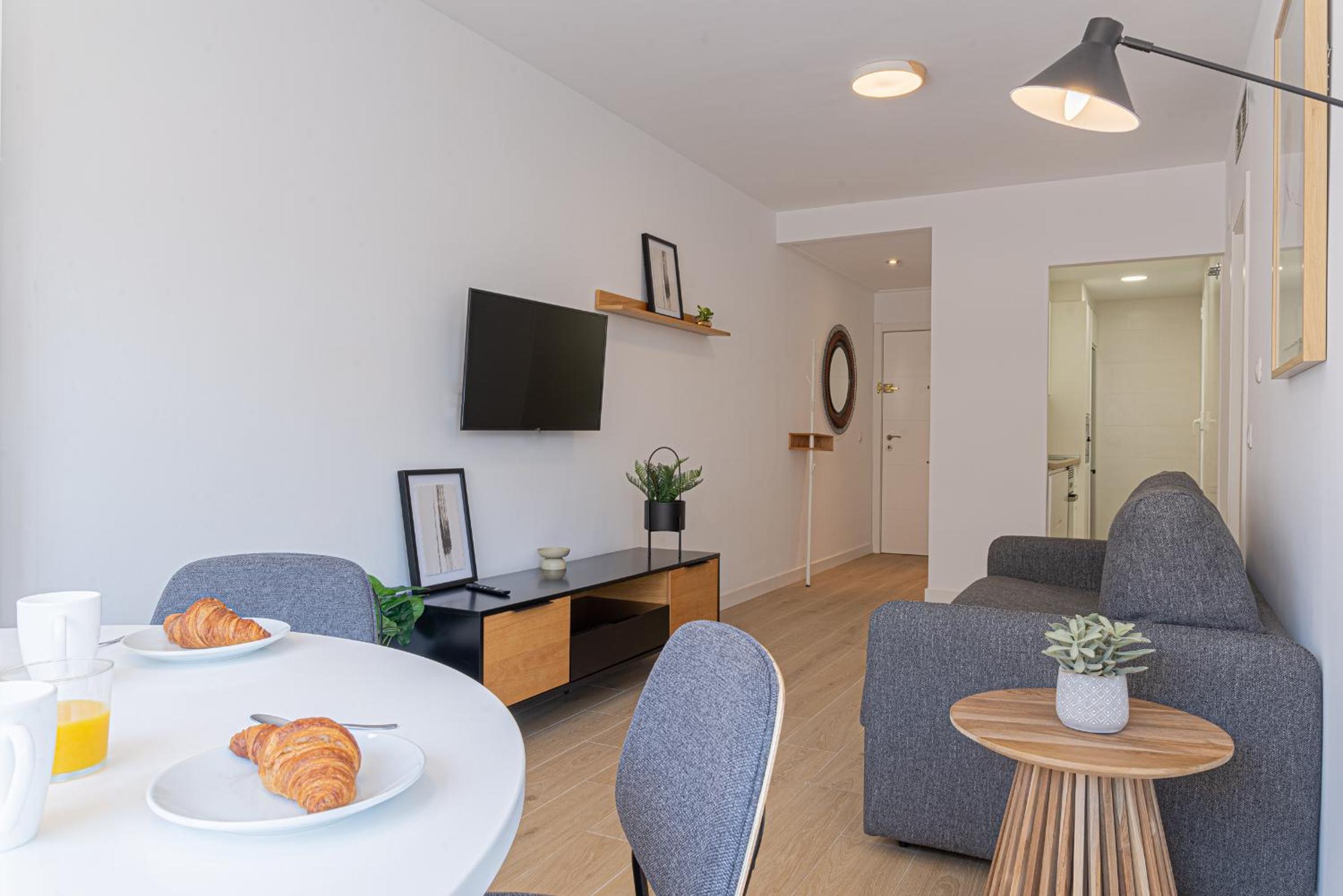 Apartamento de dos habitaciones
