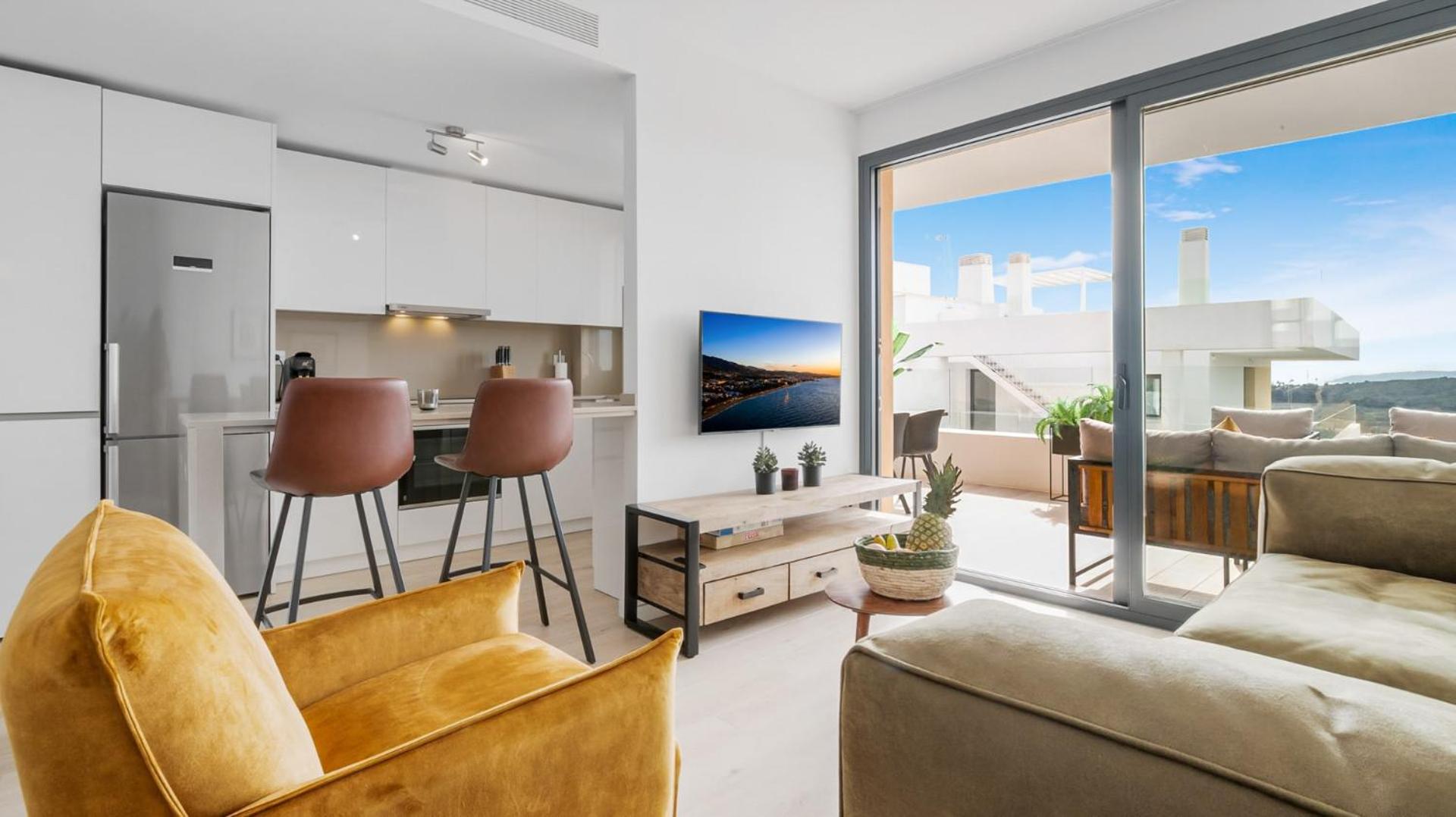 Apartamento con vista al mar