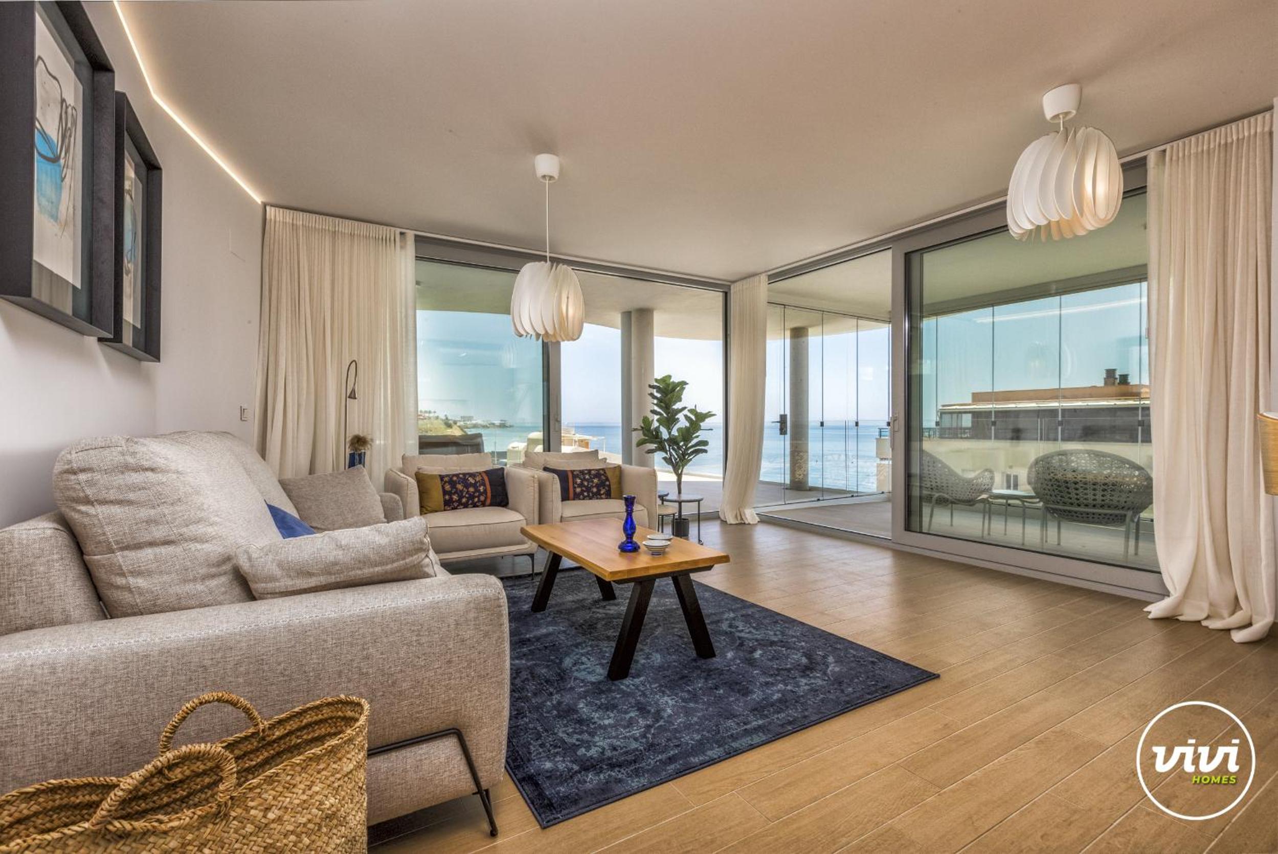 Apartamento con vista al mar