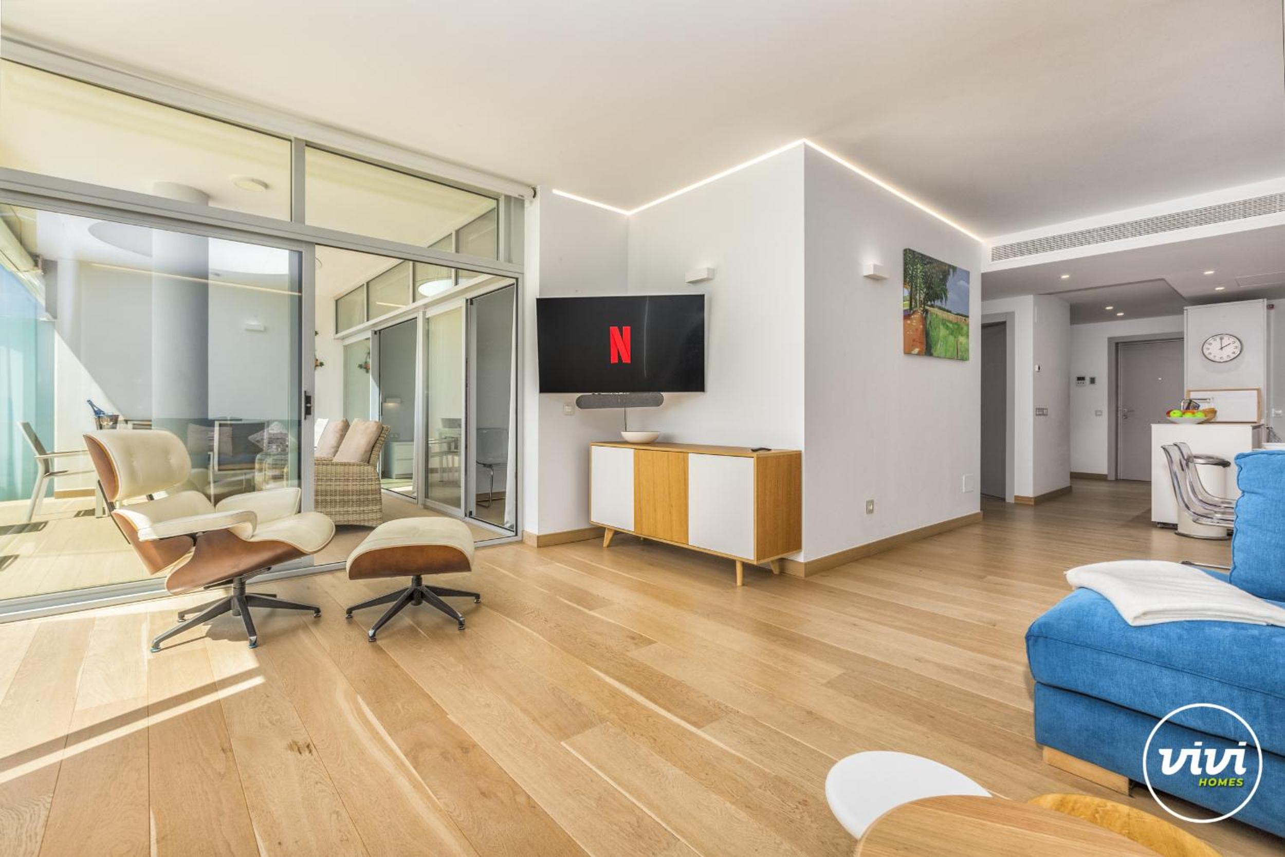 Apartamento con vista al mar