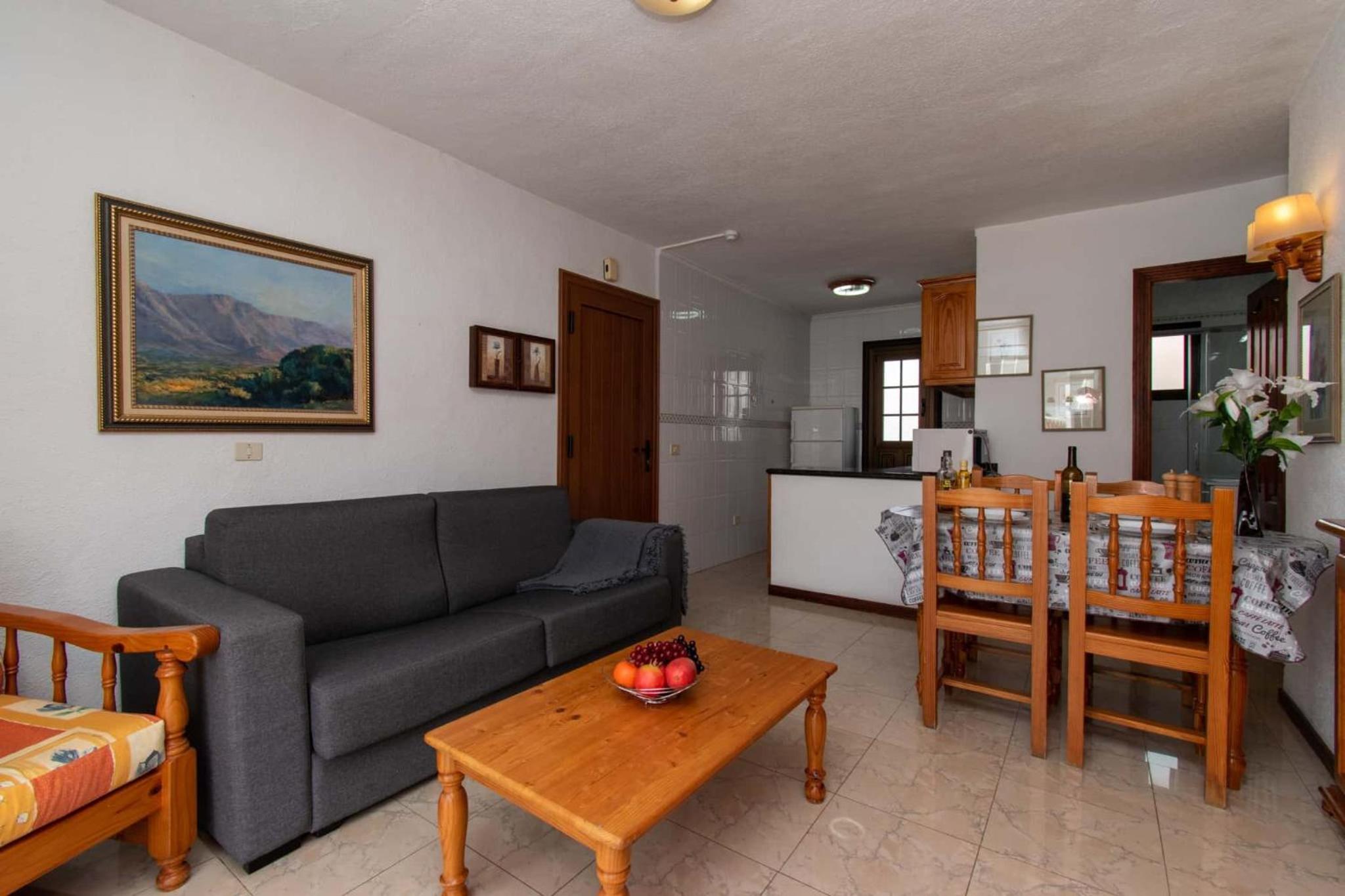 Apartamento de dos habitaciones