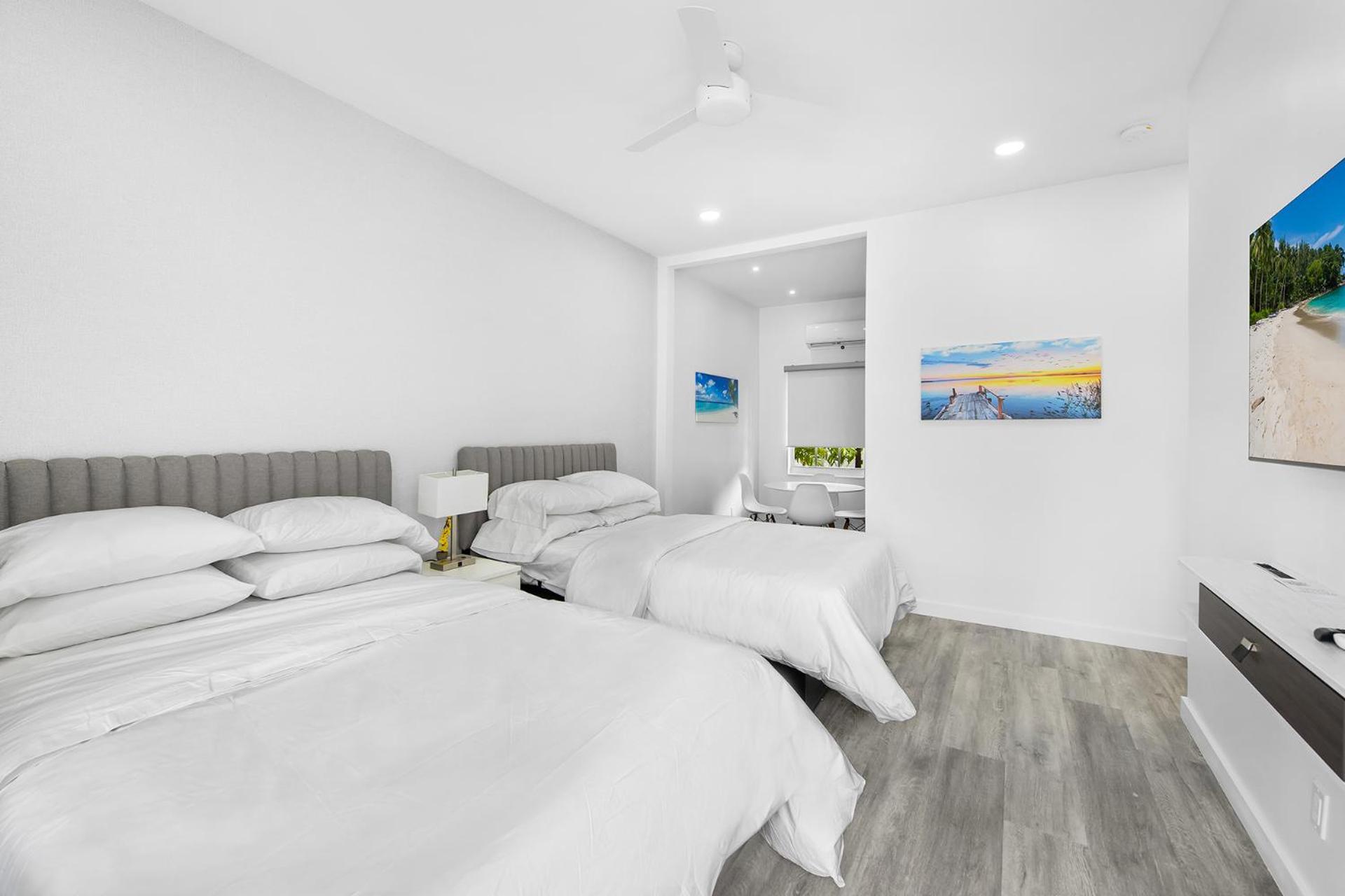 Studio with Two Double Beds