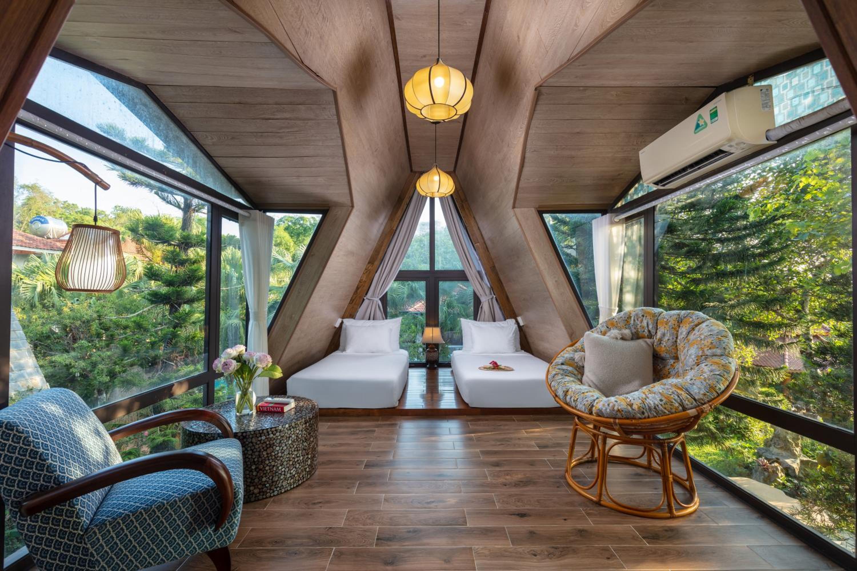 Duplex Family Panorama View