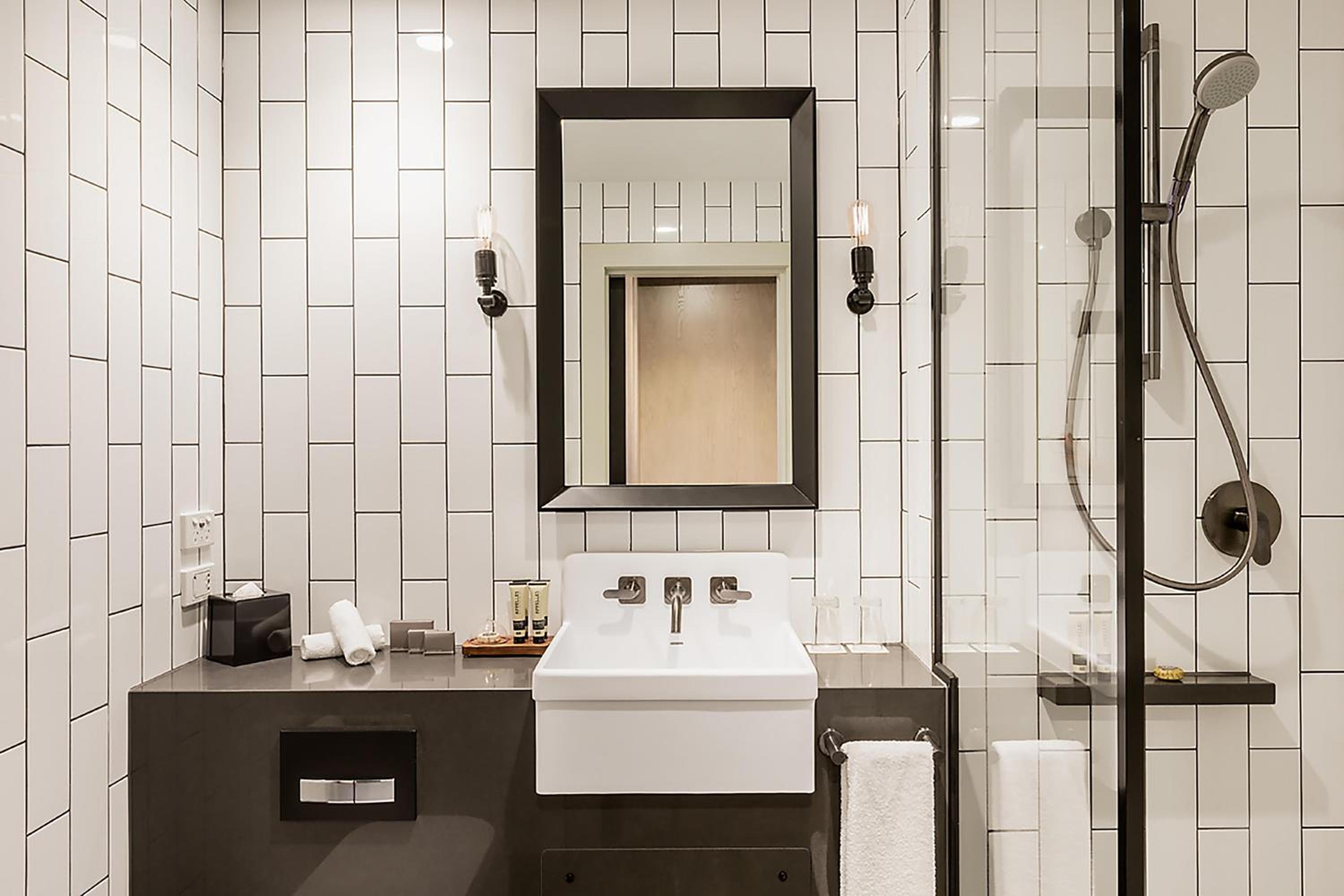 Family Room with Two Bathrooms