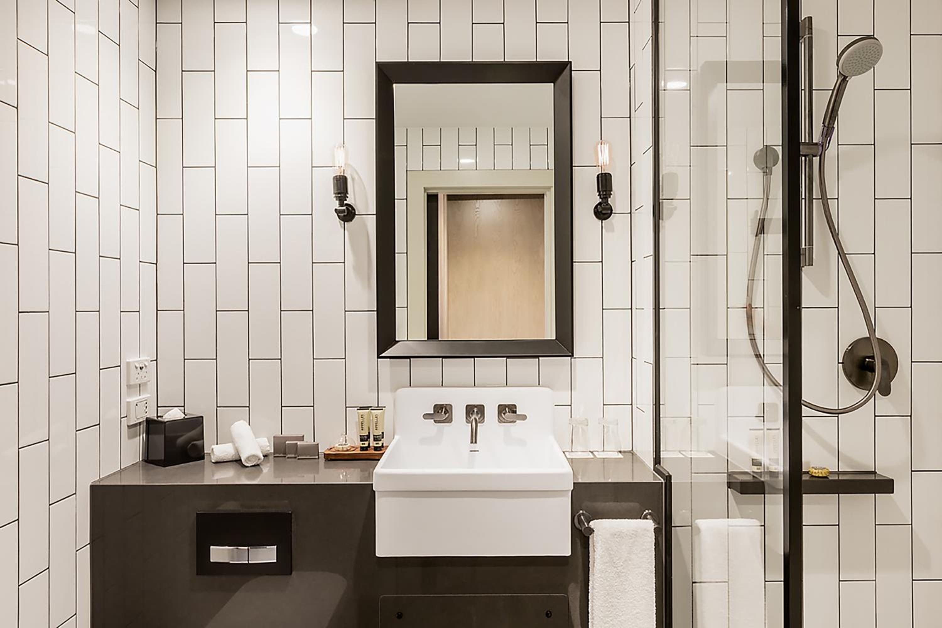 Family Room with Two Bathrooms