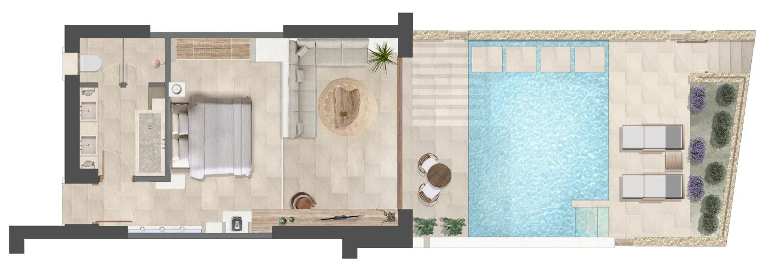 Signature Suite Sea View with Private Pool - Photo 6