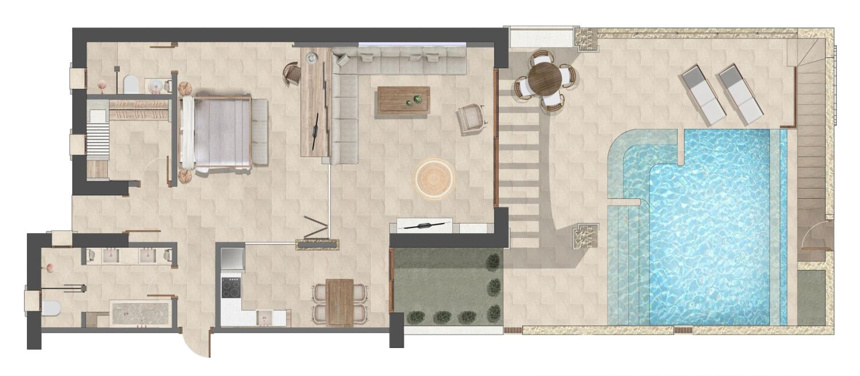 Premium One Bedroom Sea View Villa with Private Pool - Photo 11