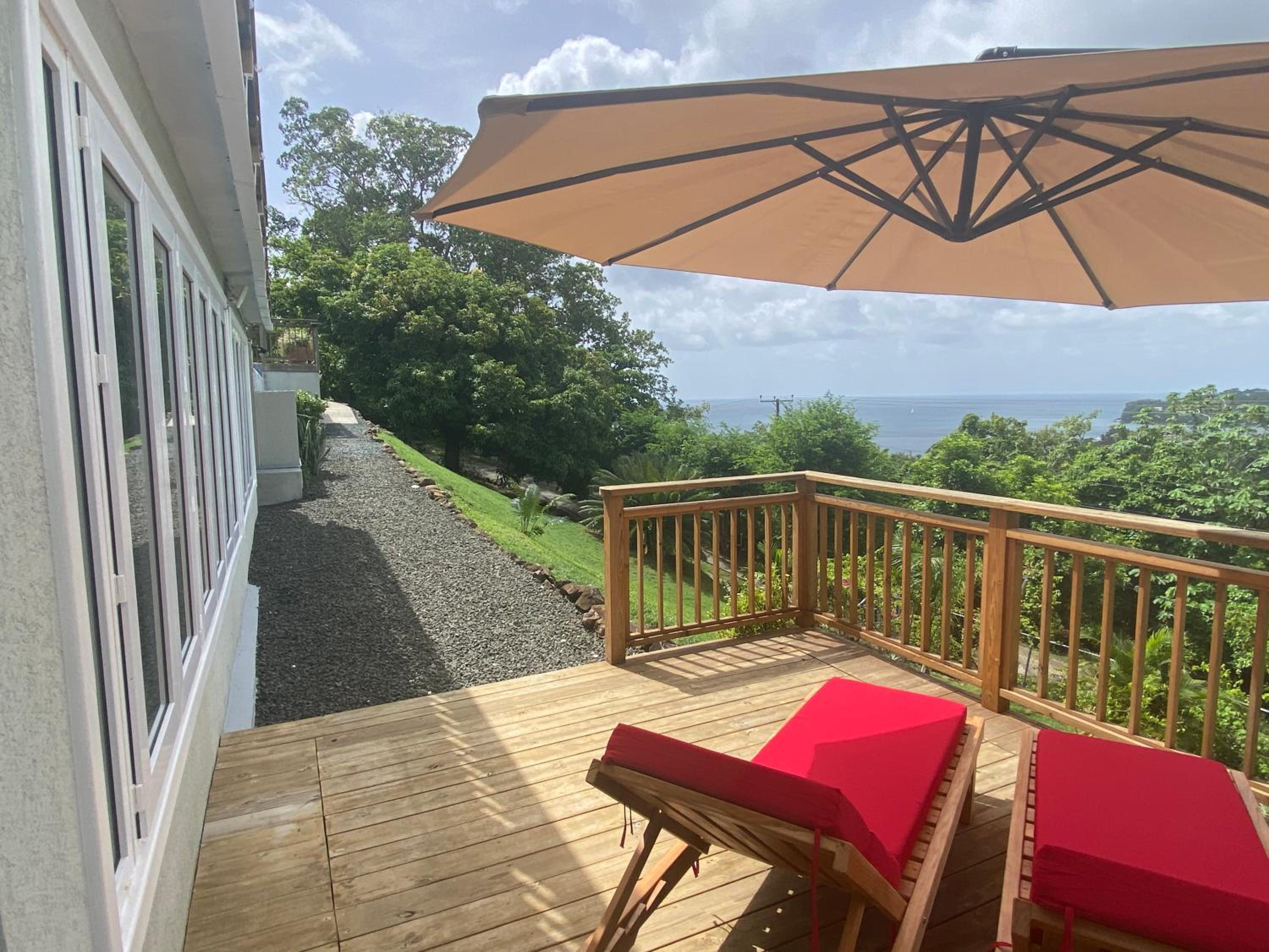 Deluxe Double Room with Balcony and Sea View