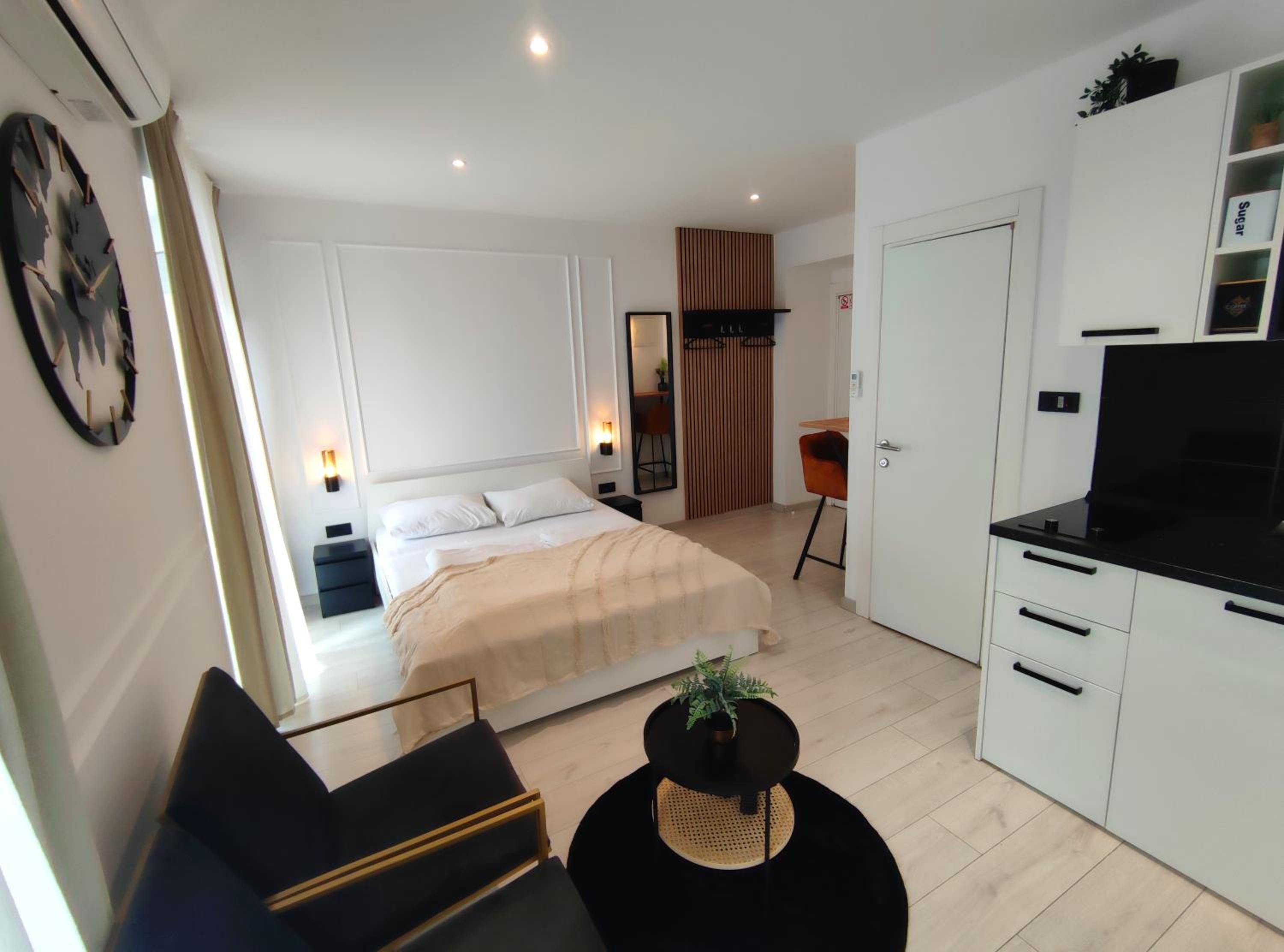 Studio with Balcony