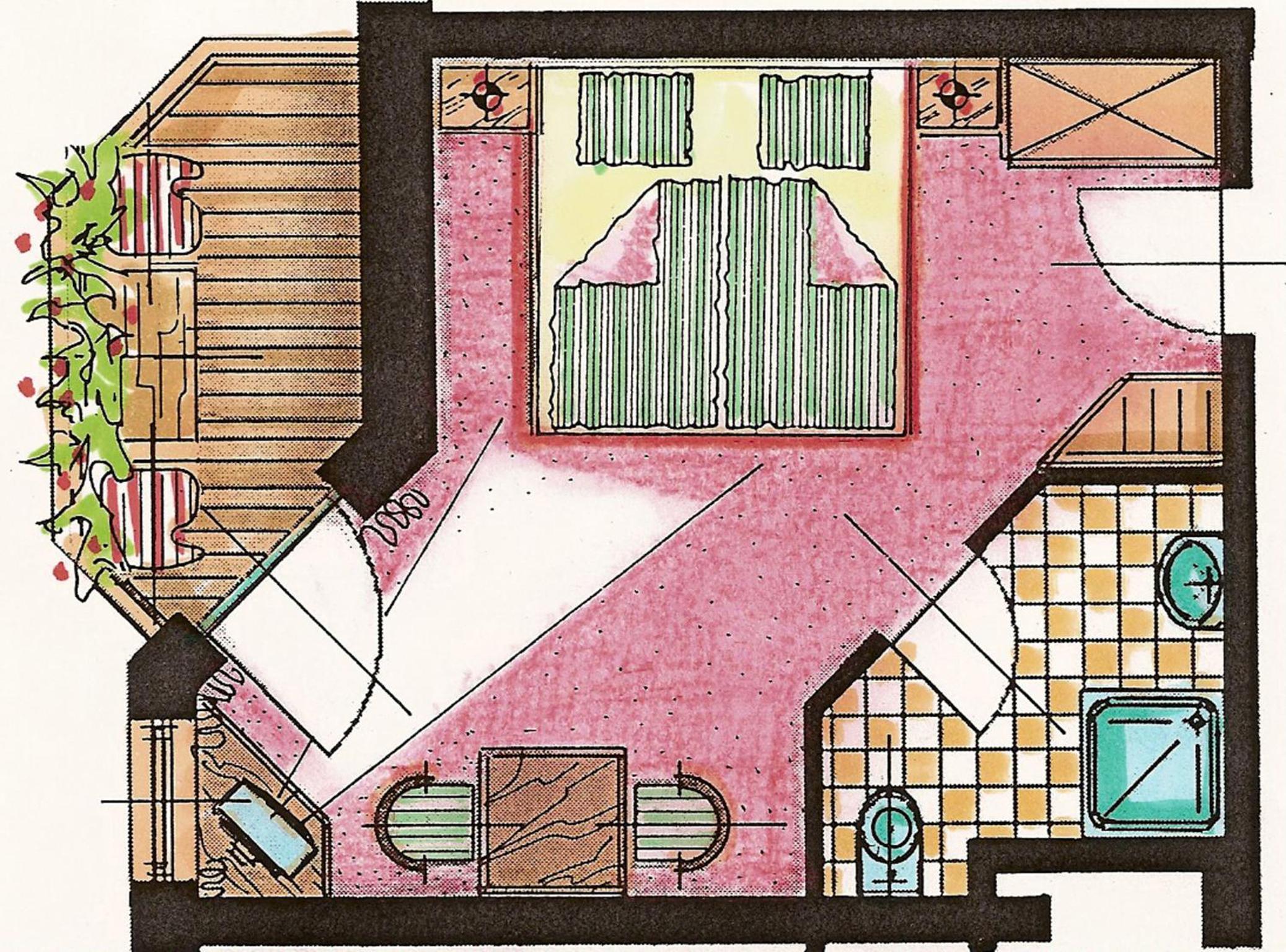 Double Room with Mountain View