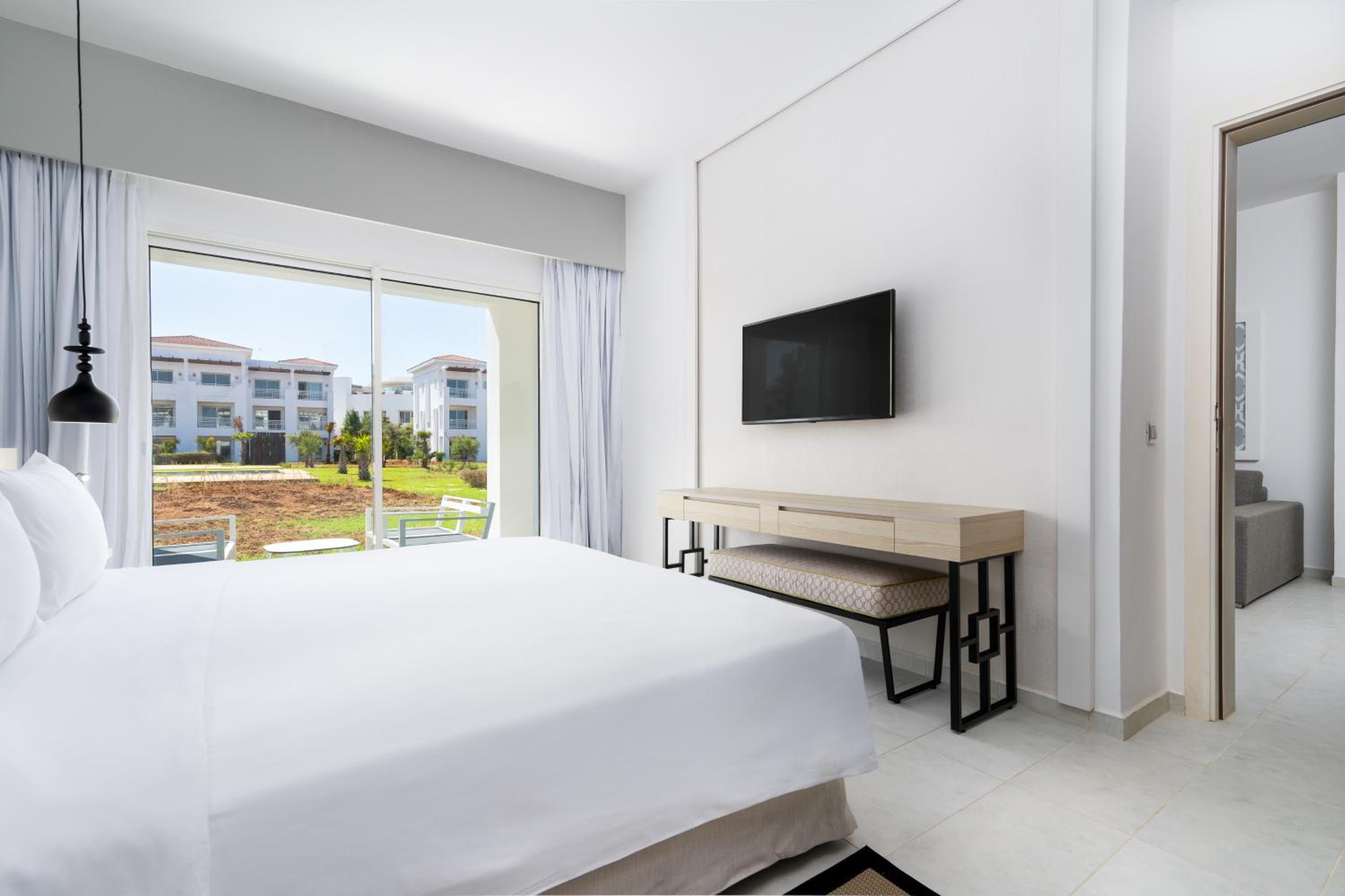One-Bedroom Apartment with Garden View