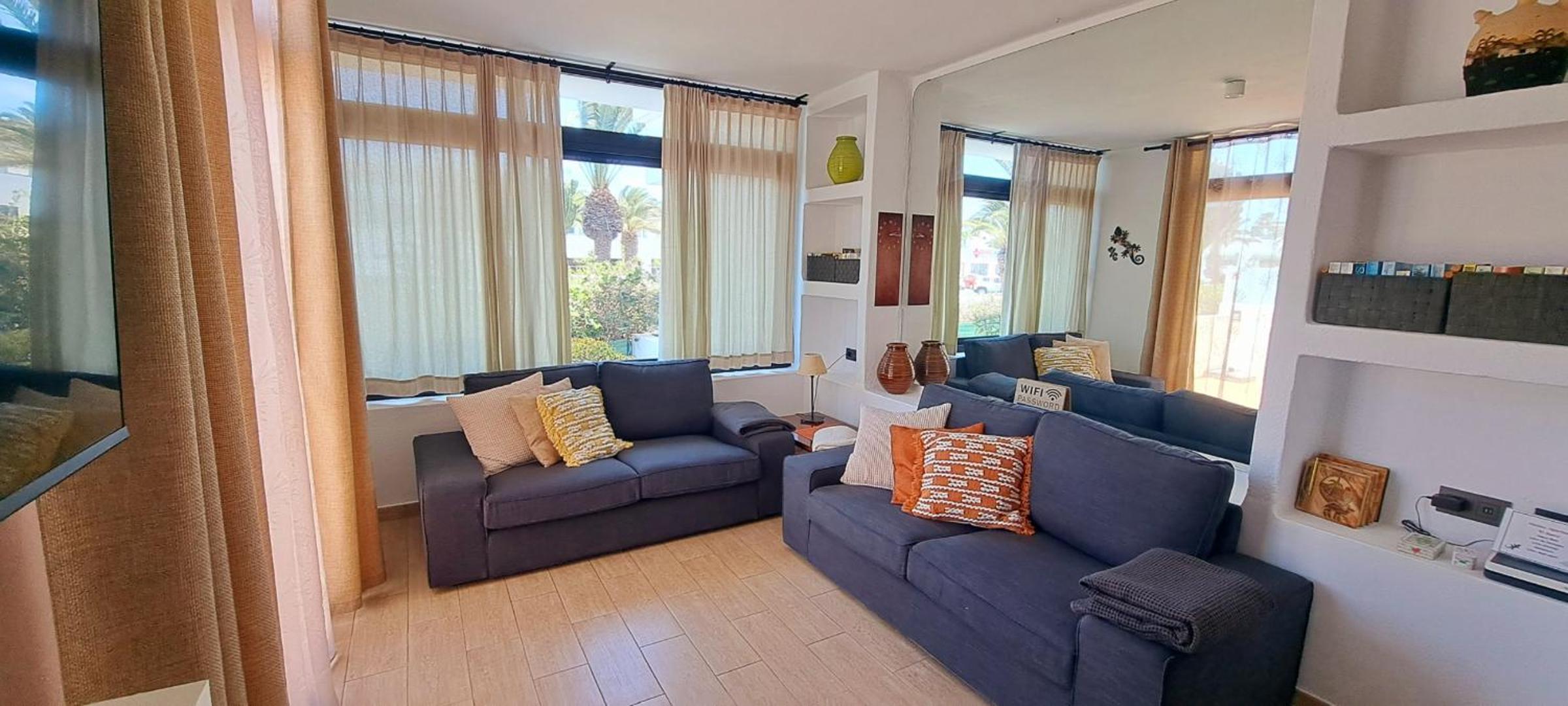 Apartamento de una habitación con terraza