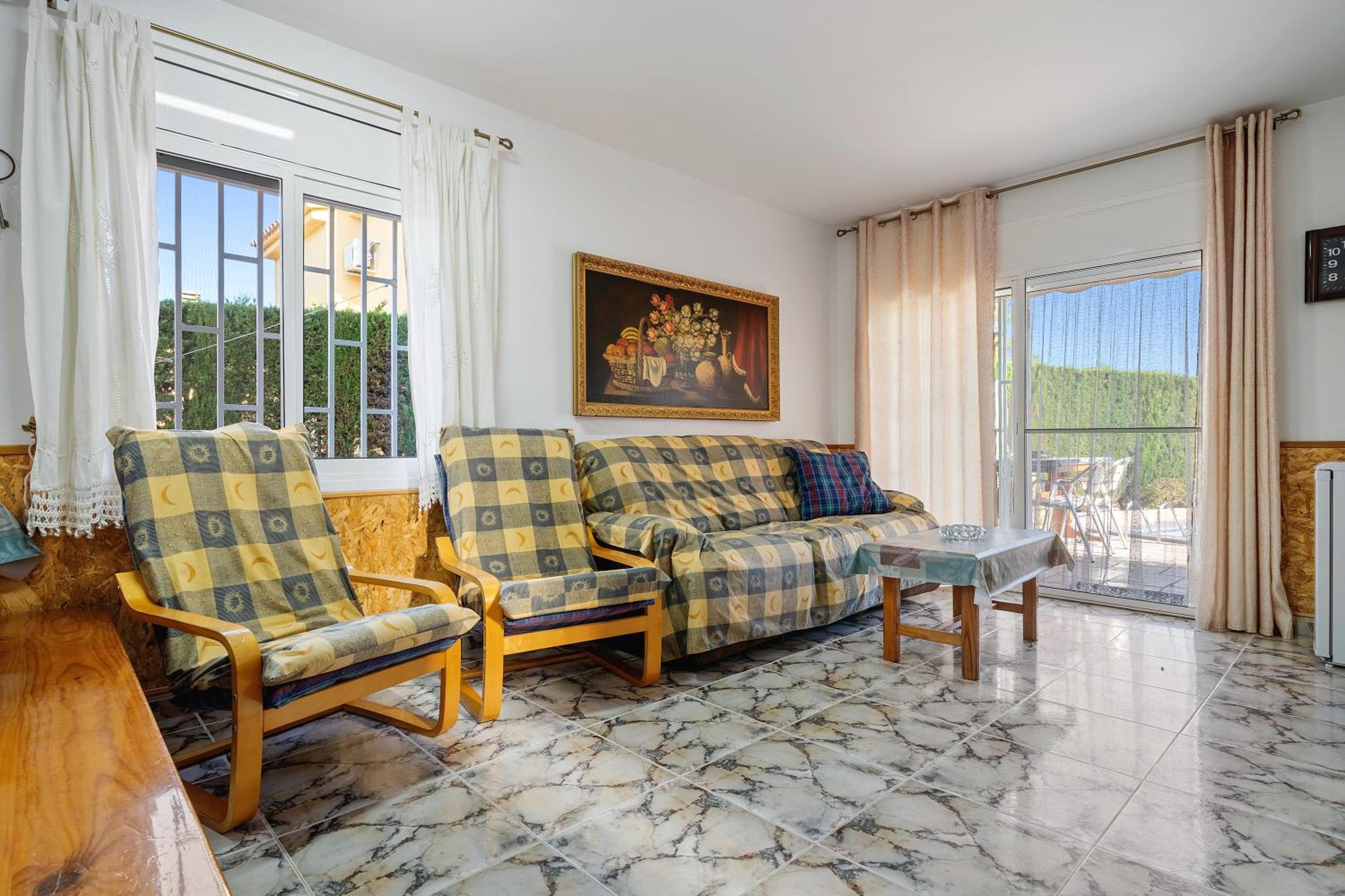 Villa con vistas al jardín