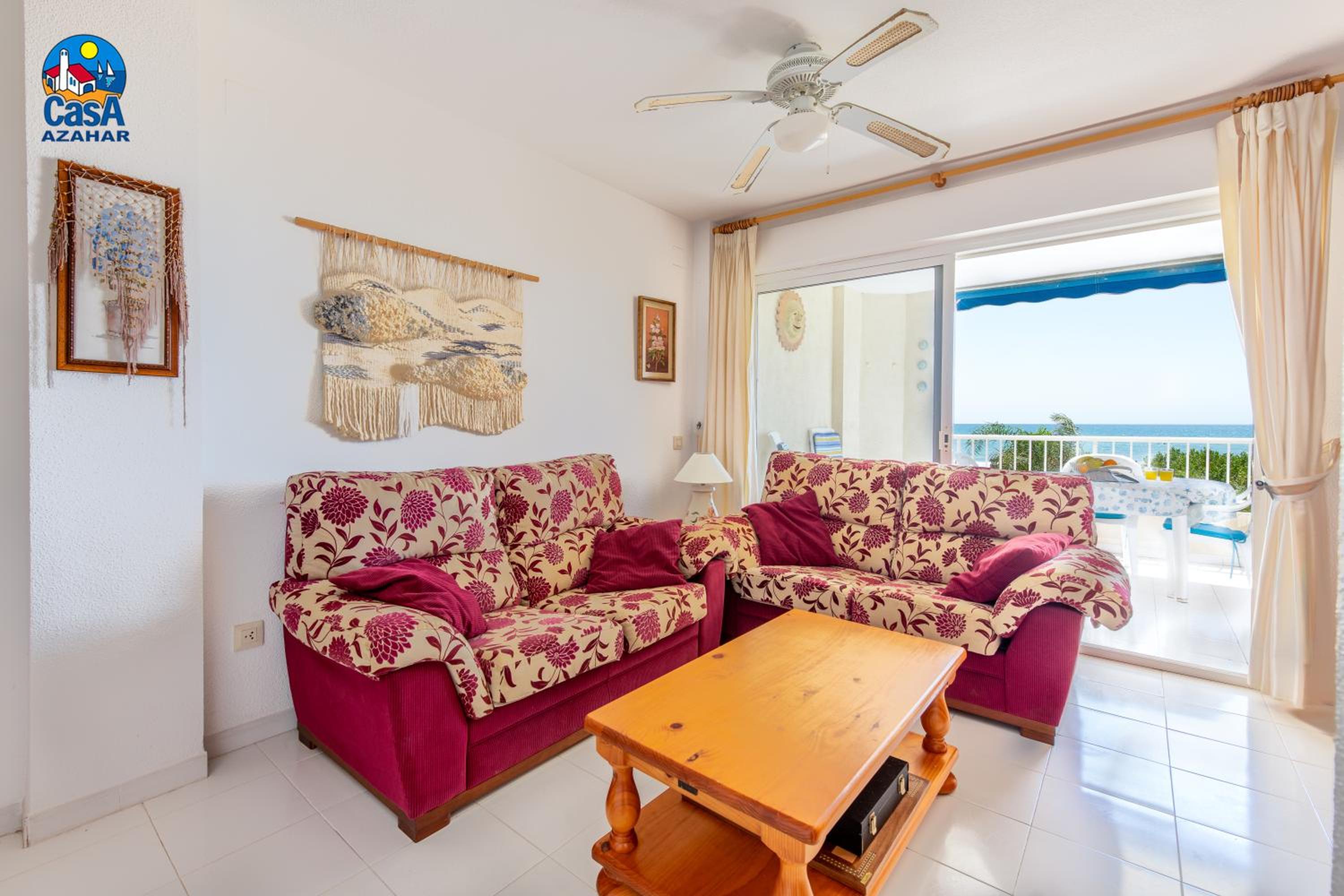 Apartamento con vista al mar
