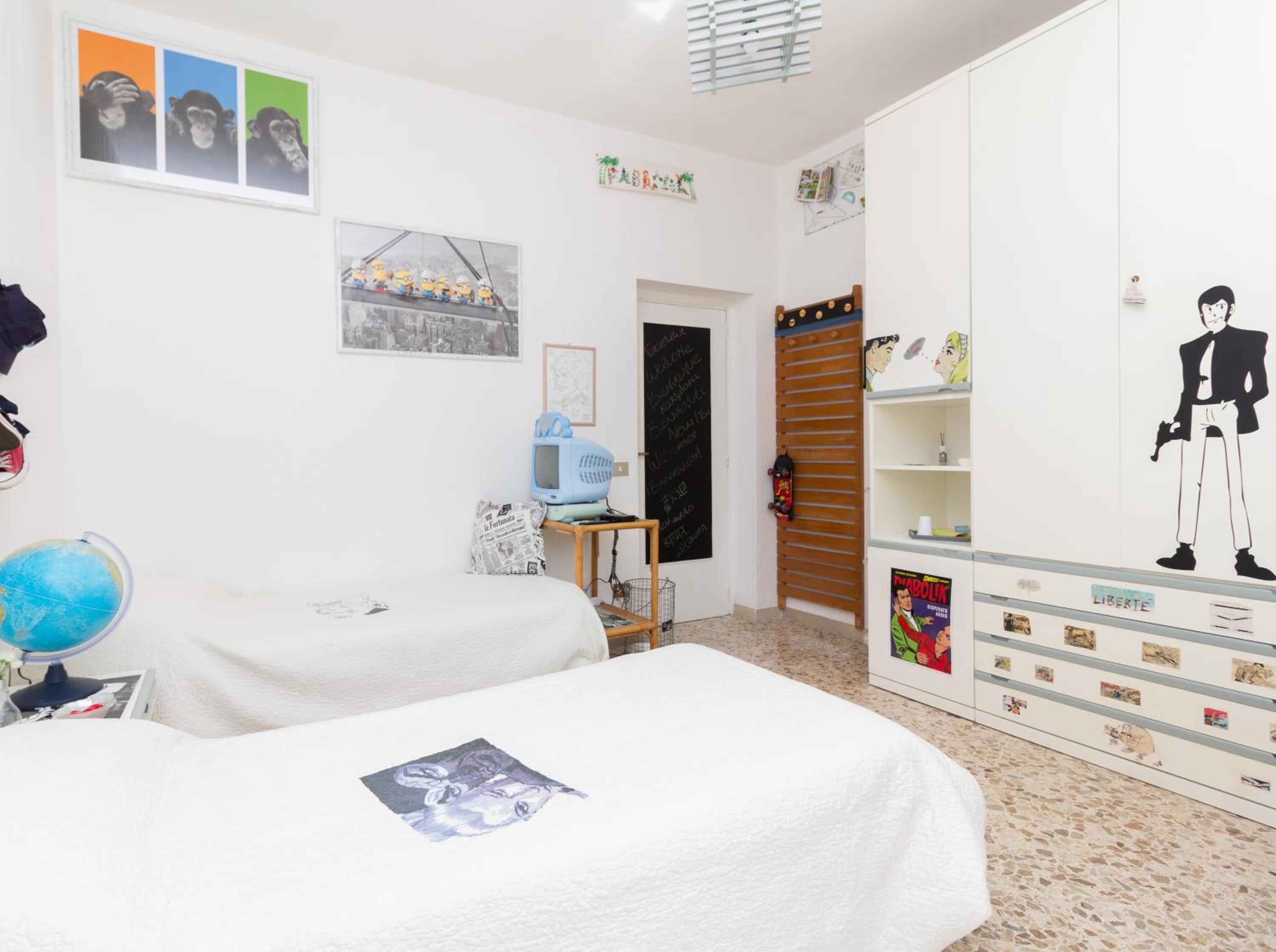 Double or Twin Room with Shared Bathroom