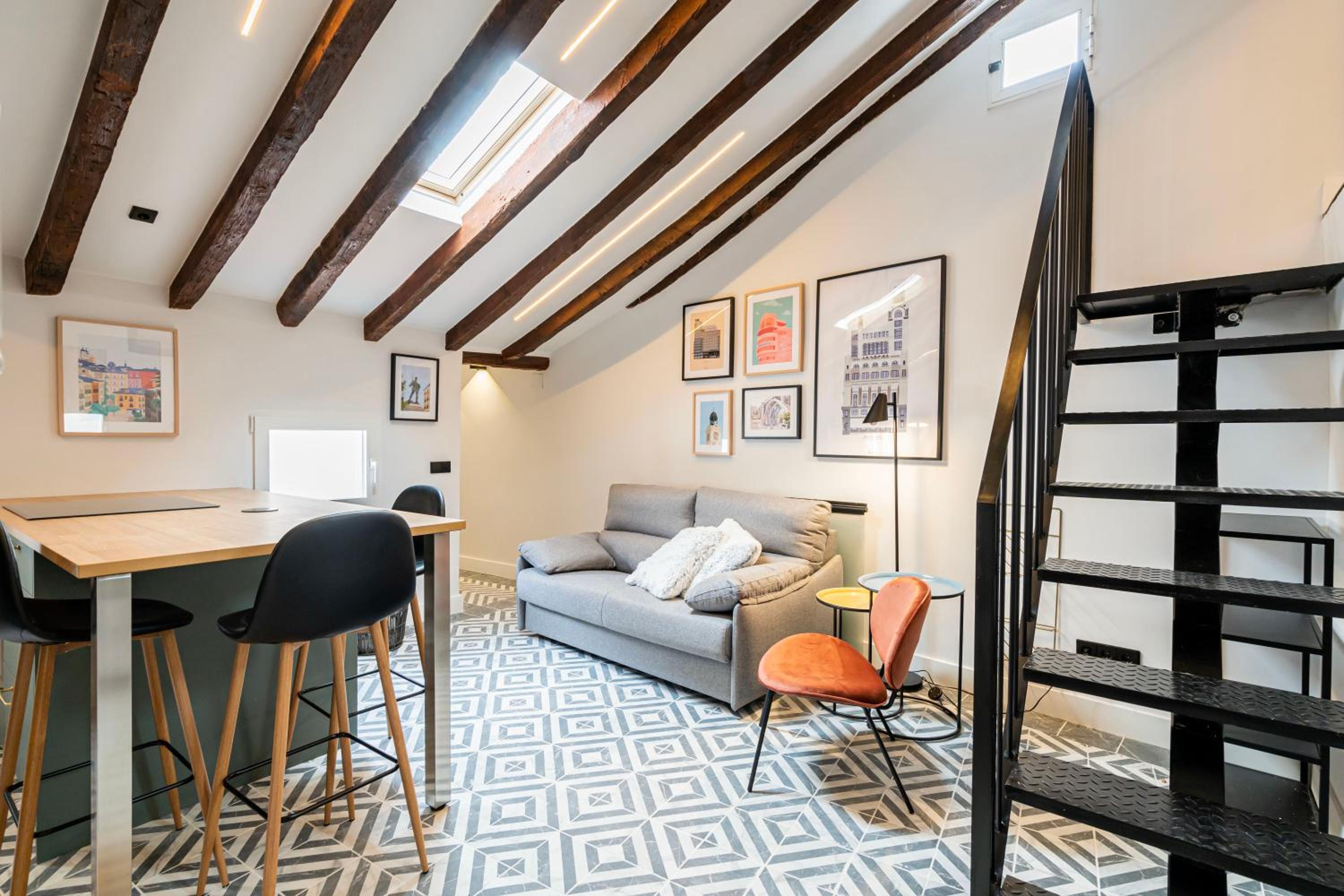 Apartamento de dos habitaciones