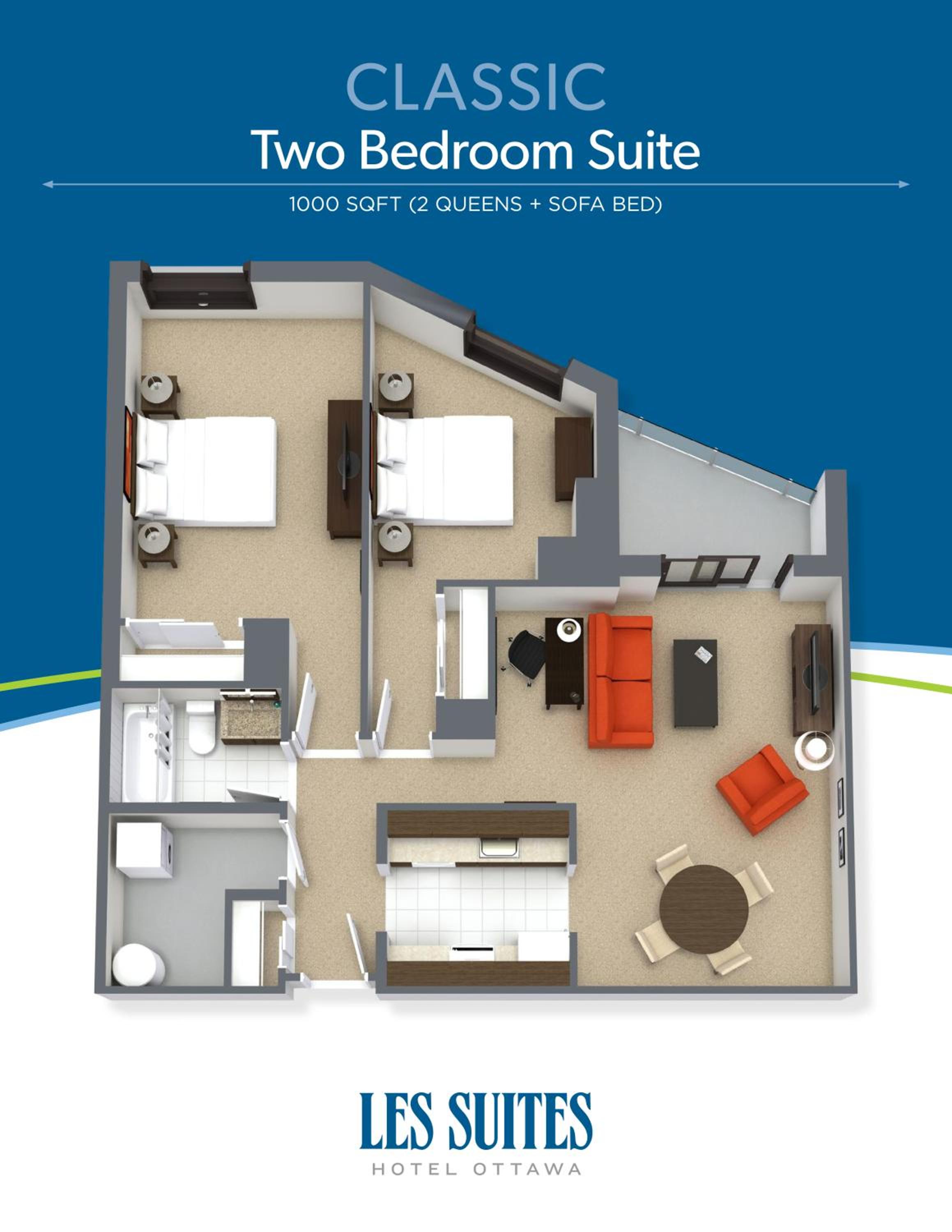 Classic Two Bedroom Suite