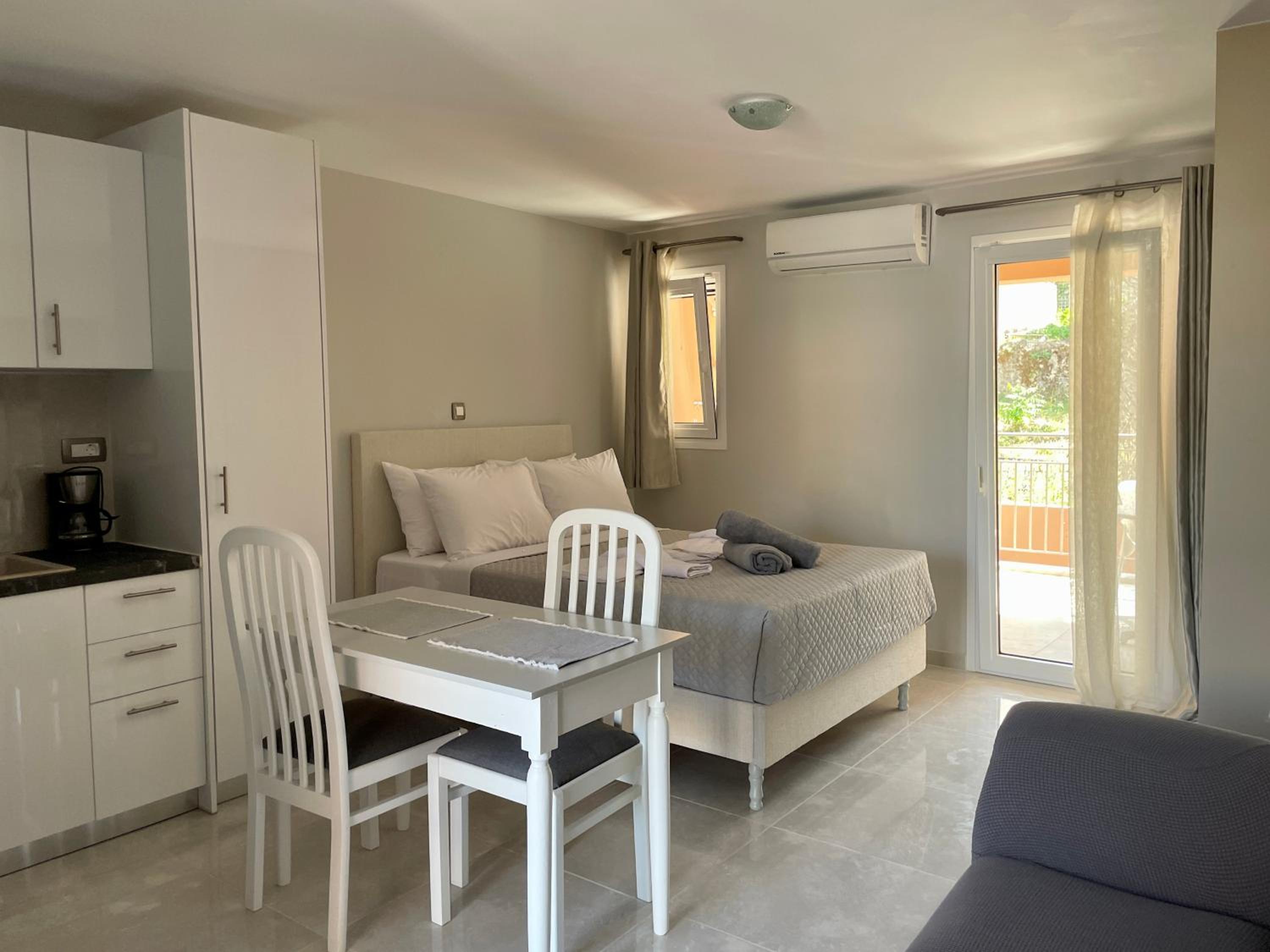 Studio with Balcony