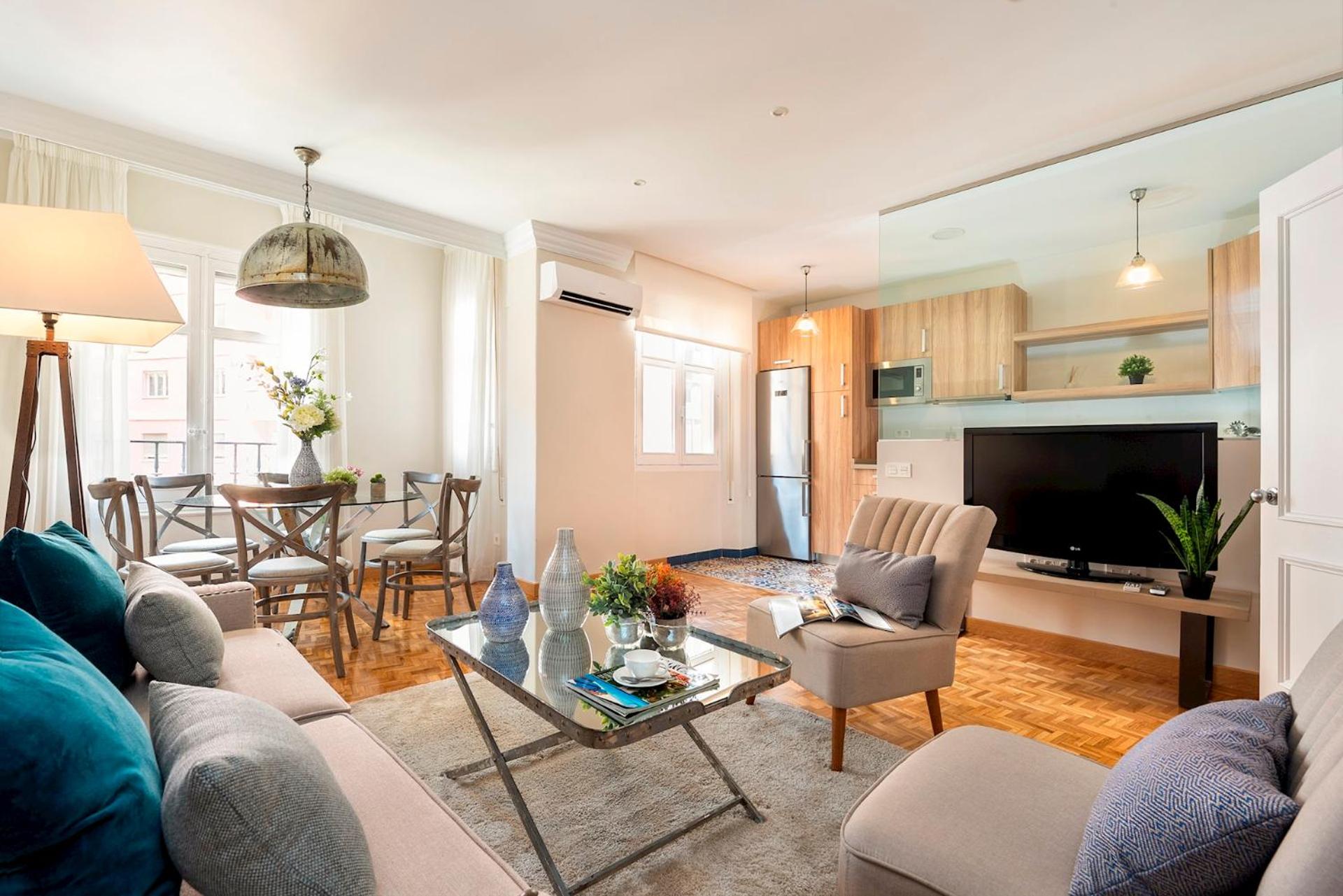 Apartamento de Dos Habitaciones Superior con vistas a la ciudad